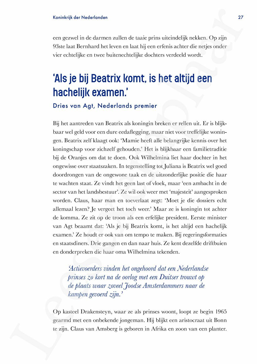 Preview: De koning is dood. Leve de koning!