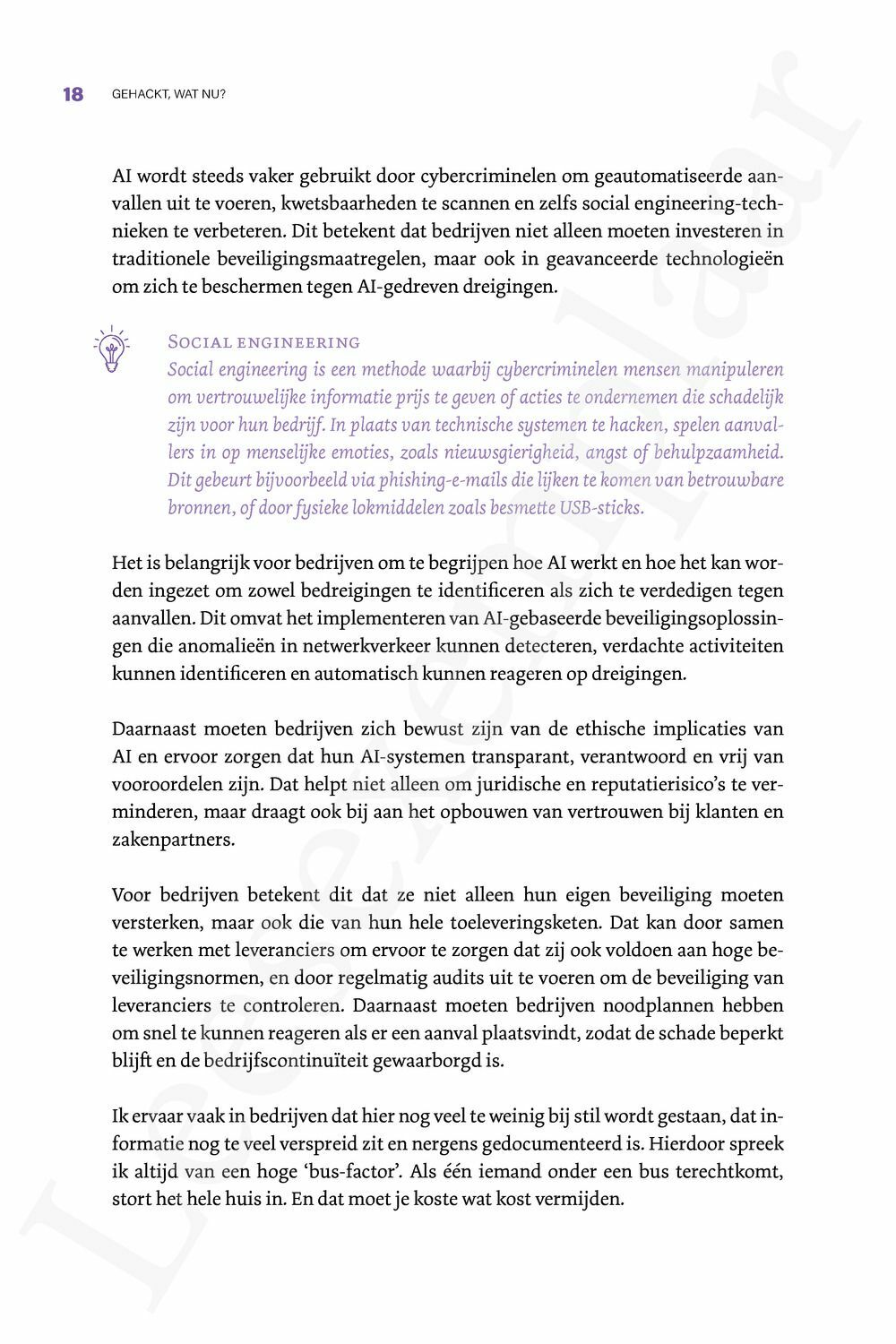 Preview: Gehackt, wat nu?