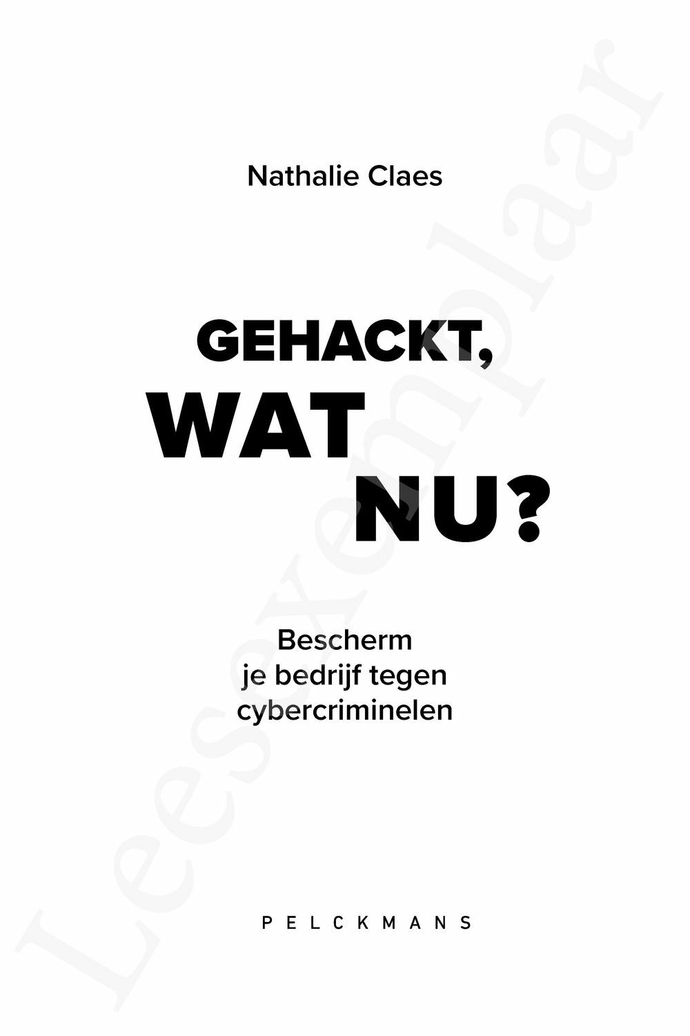 Preview: Gehackt, wat nu?