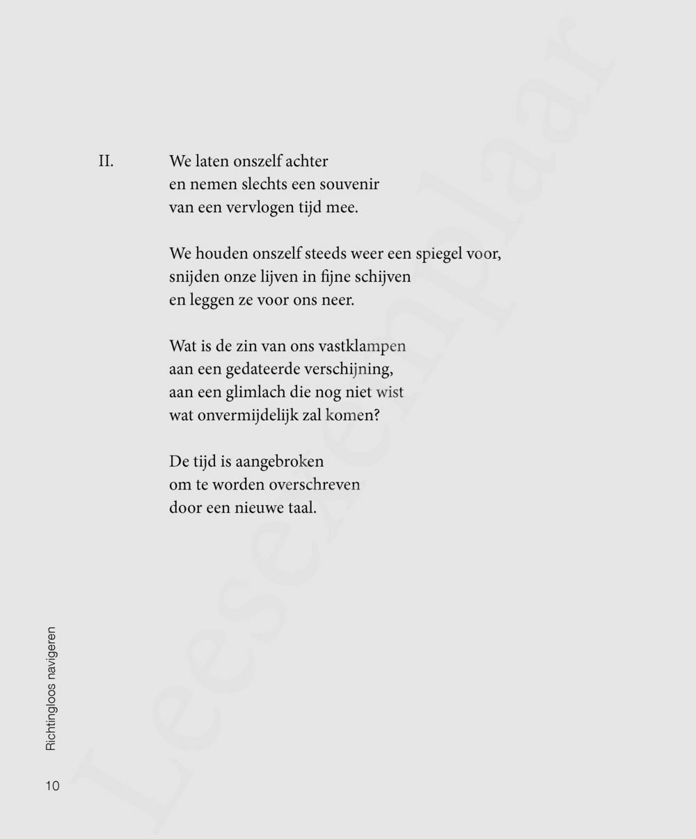 Preview: Richtingloos navigeren
