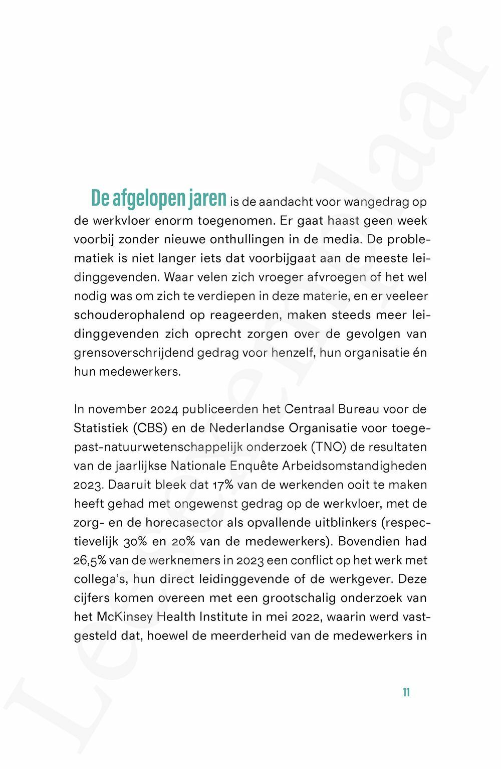 Preview: Grensoverschrijdend gedrag op het werk