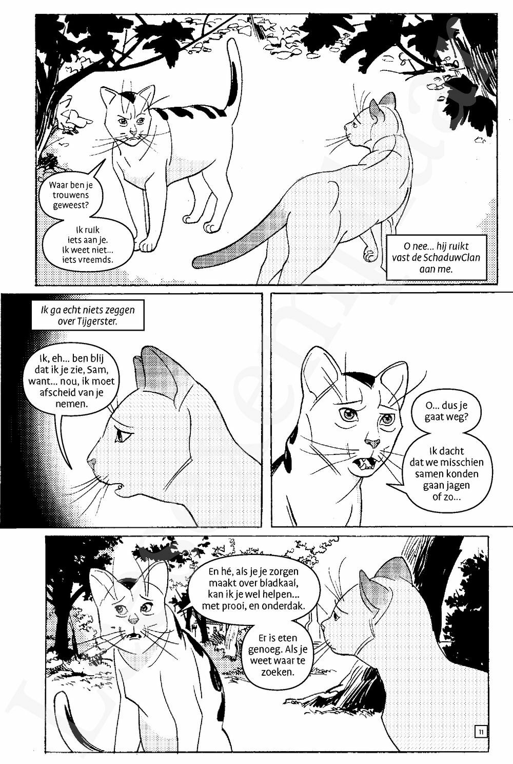 Preview: Warrior Cats - Manga: Ontsnapping uit het bos