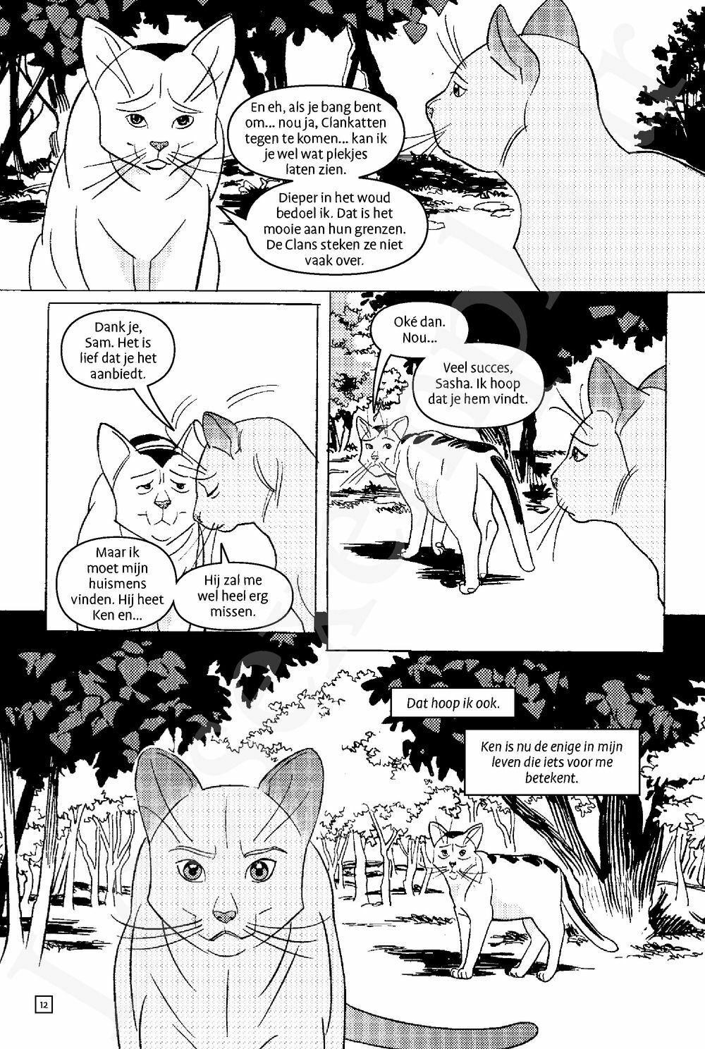 Preview: Warrior Cats - Manga: Ontsnapping uit het bos