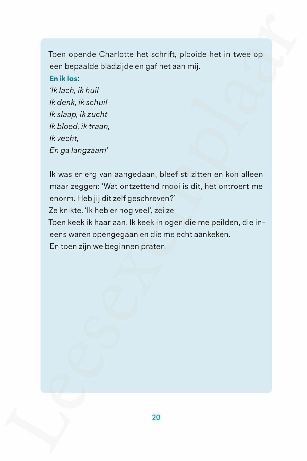 Preview: Wat als we er samen over praten?