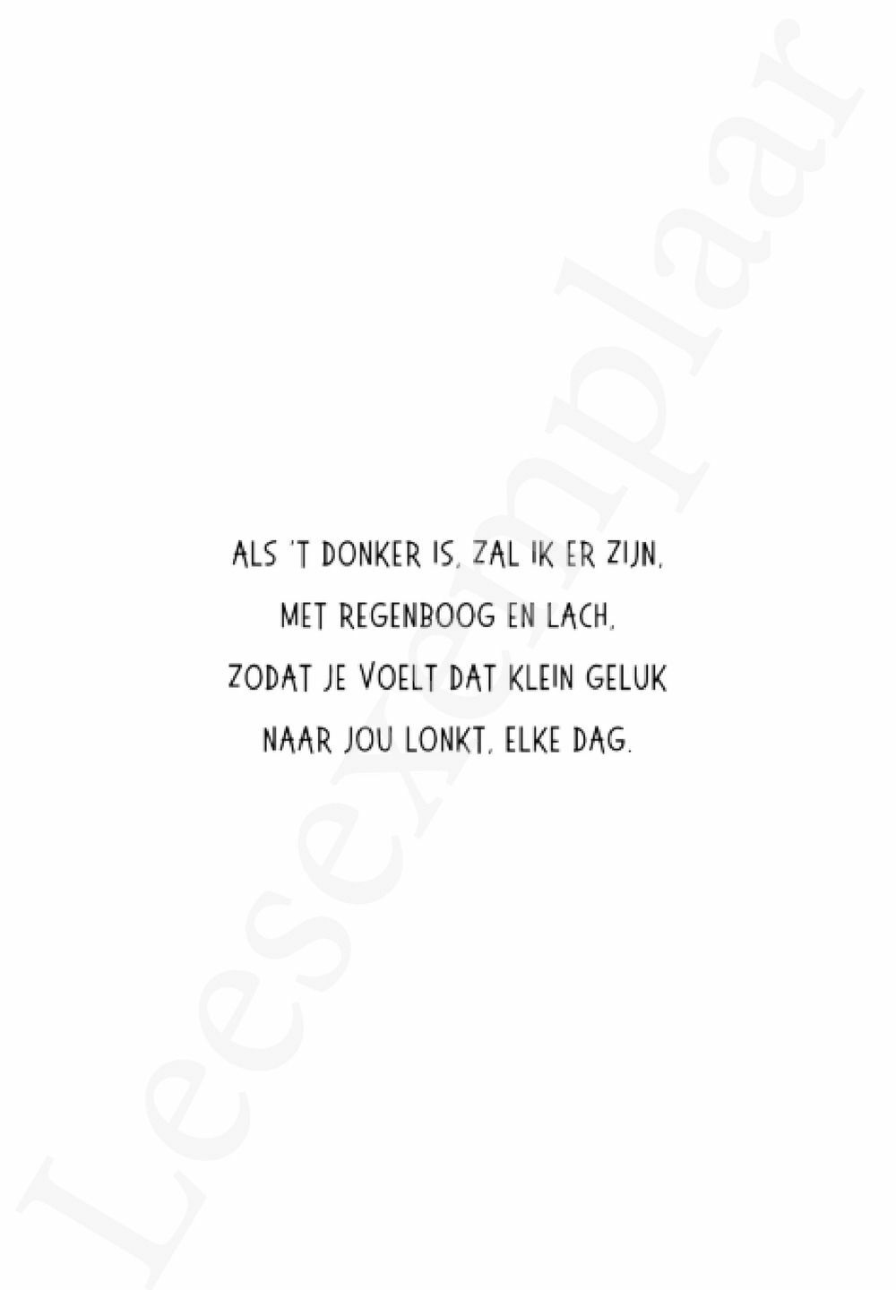 Preview: Een handjevol GELUK