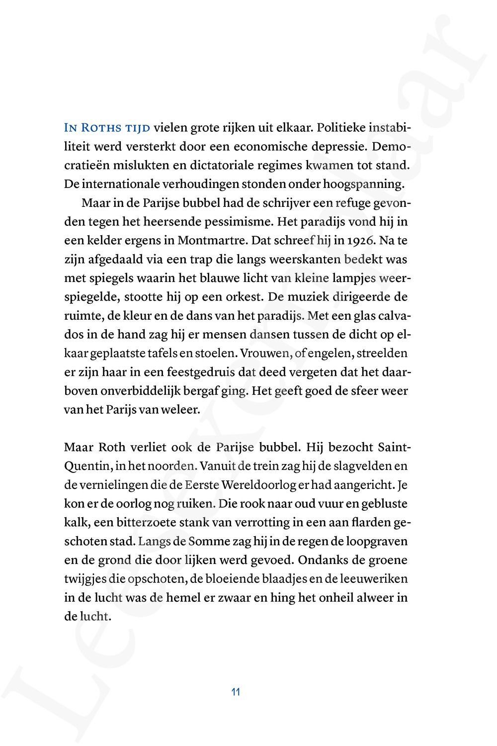Preview: Als Roth in Frankrijk