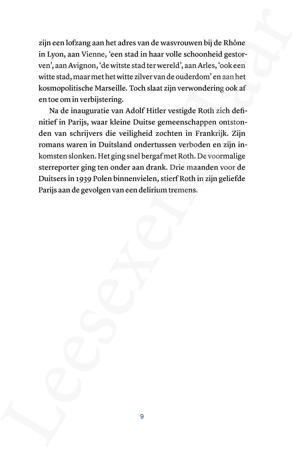 Preview: Als Roth in Frankrijk