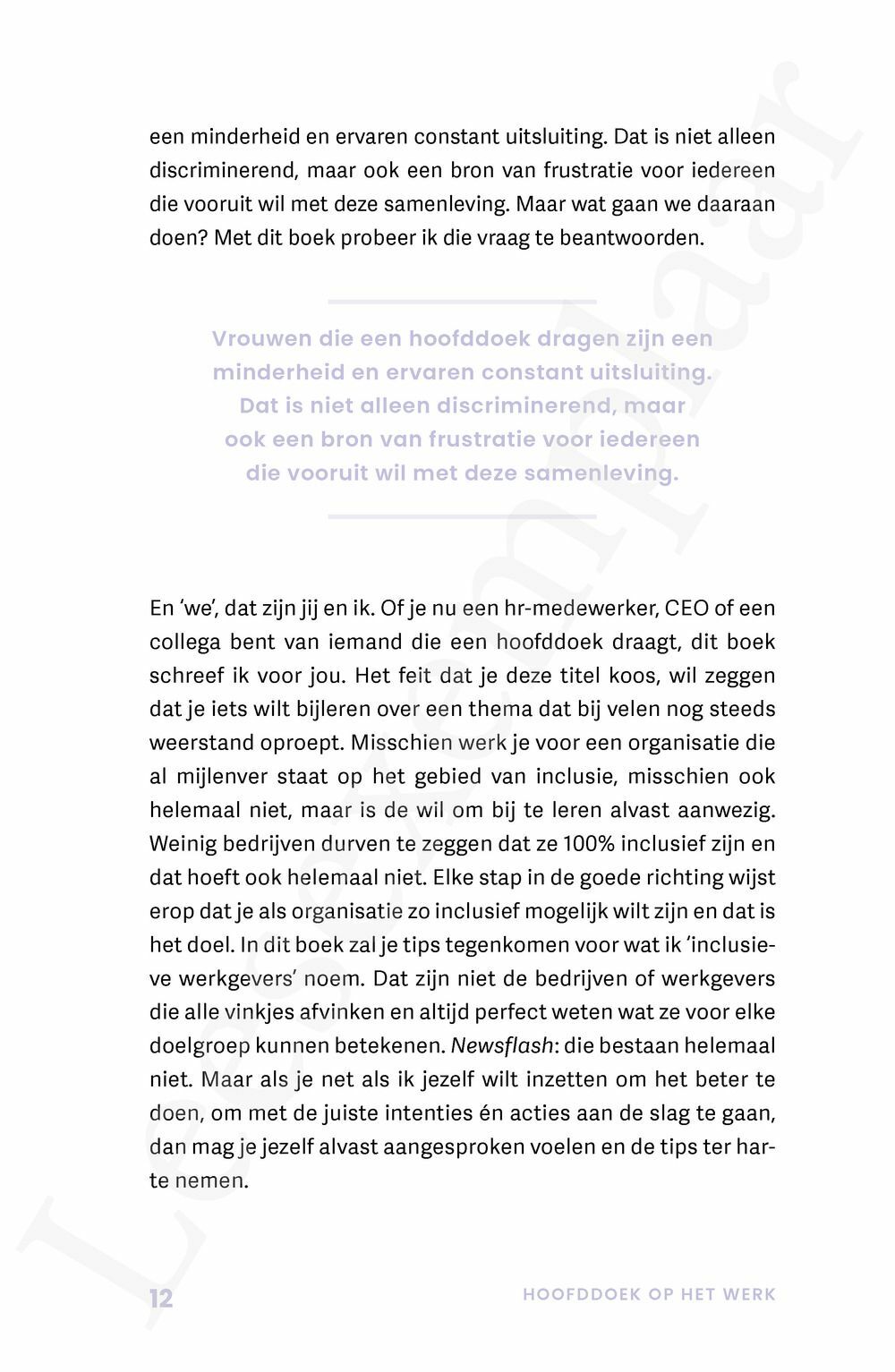 Preview: Hoofddoek op het werk
