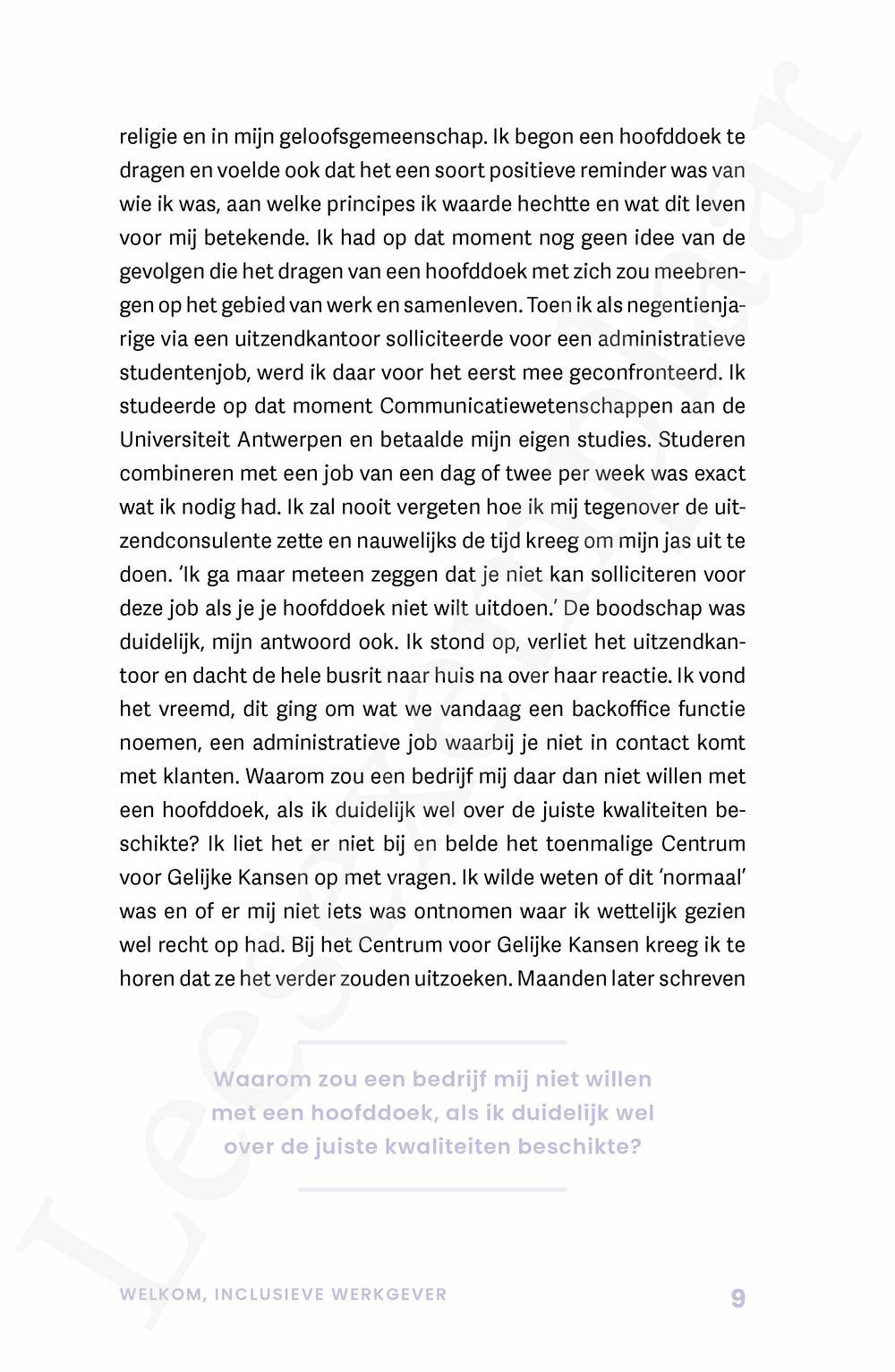 Preview: Hoofddoek op het werk