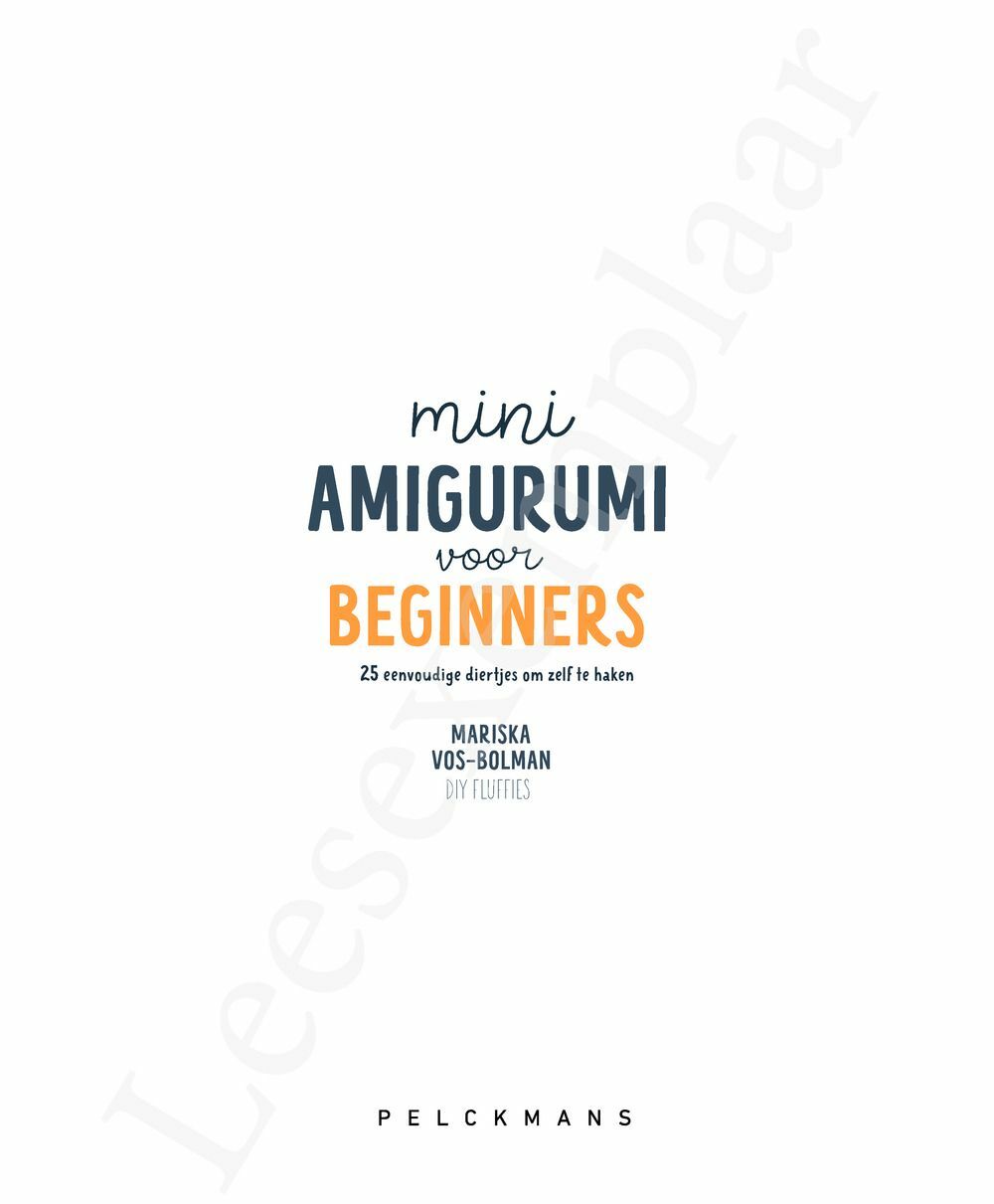 Preview: Mini-amigurumi voor beginners