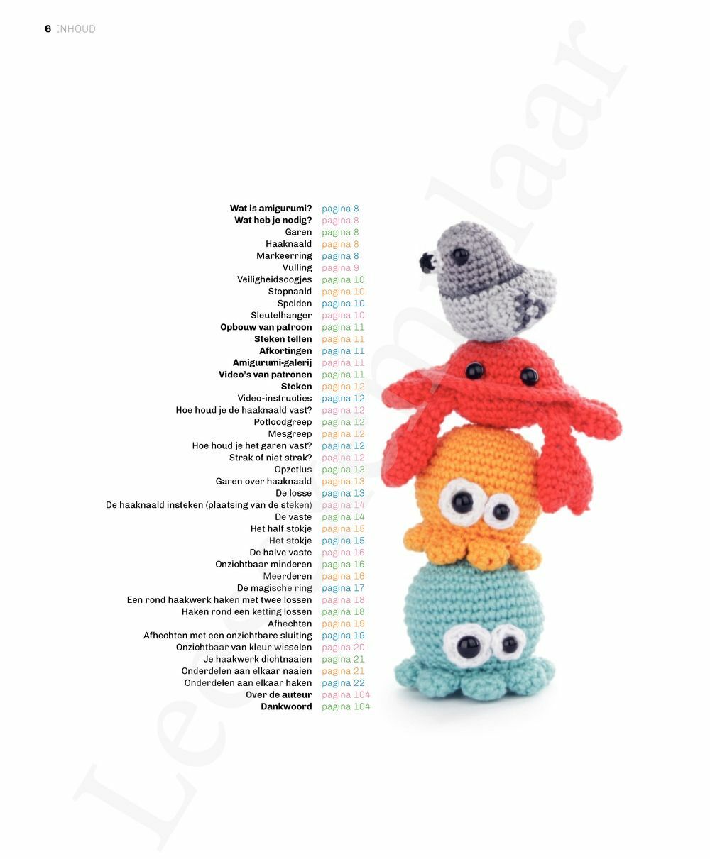 Preview: Mini-amigurumi voor beginners