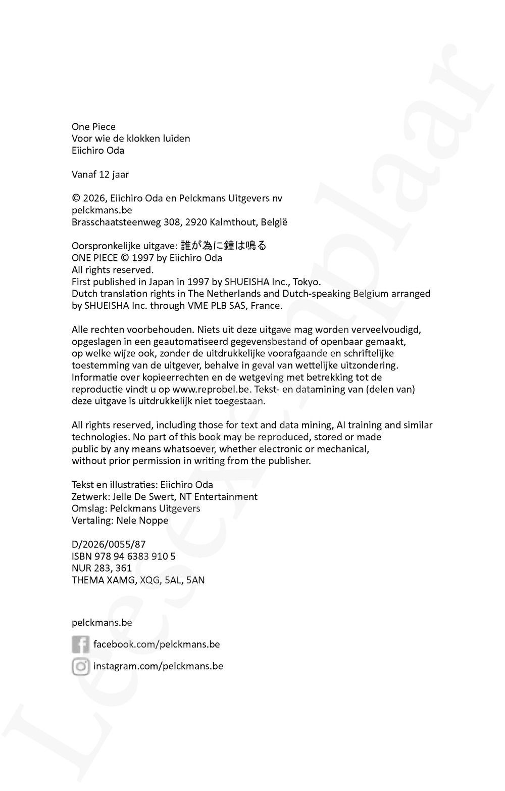 Preview: One Piece: Voor wie de klokken luiden (5)