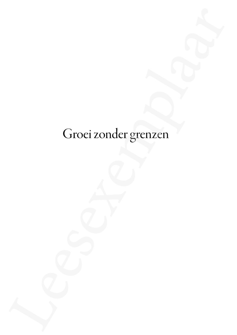 Preview: Groei zonder grenzen: Het geheim van de tijdloze ondernemer