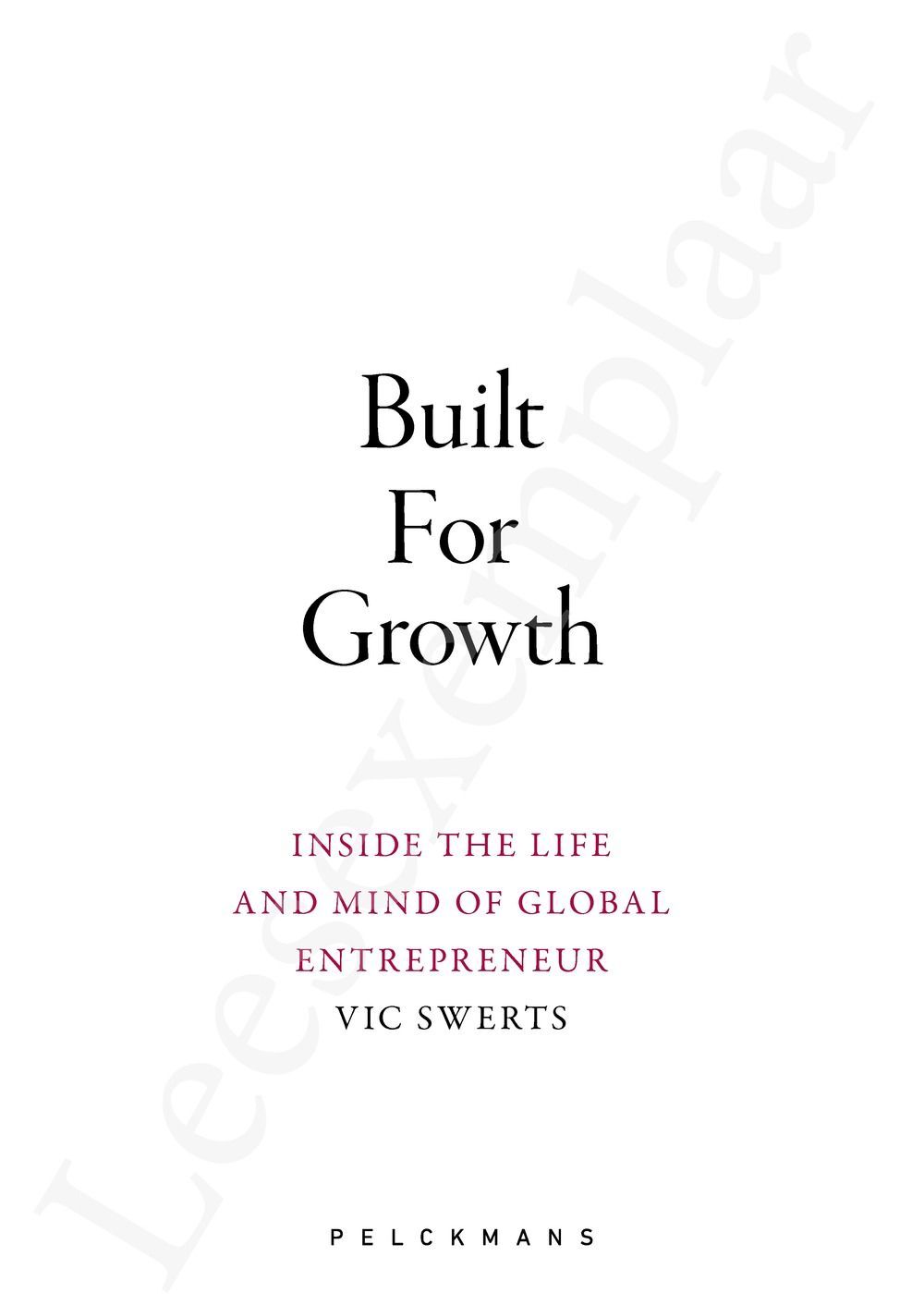 Preview: Built For Growth