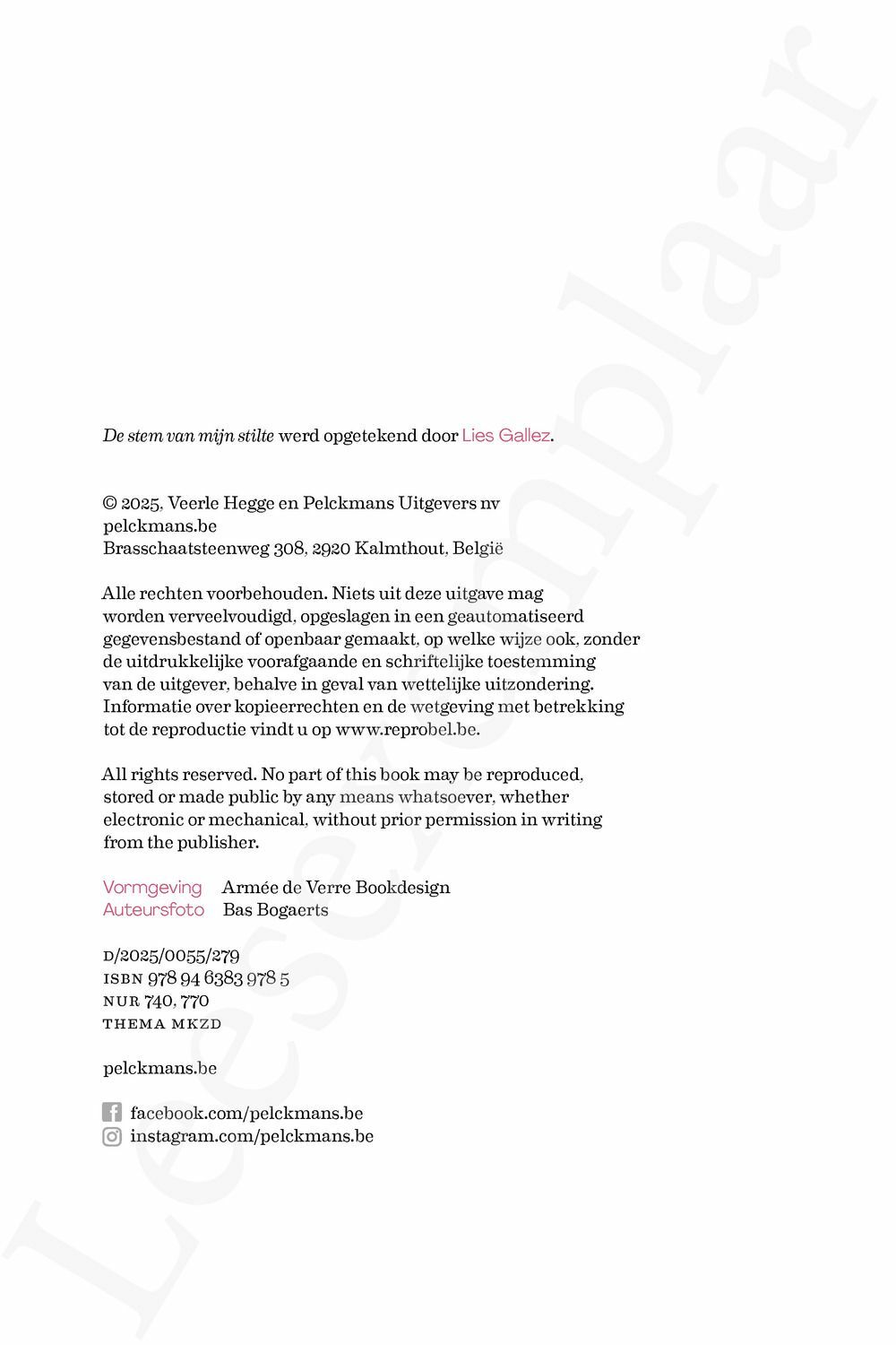 Preview: De stem van mijn stilte