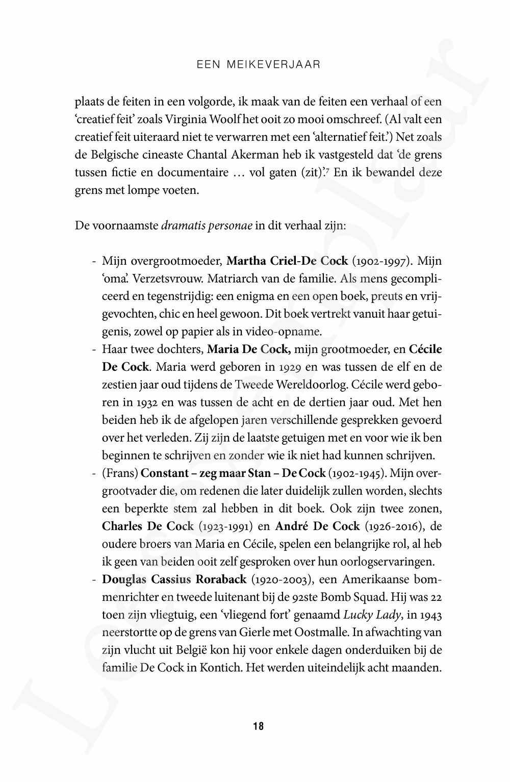 Preview: Een meikeverjaar