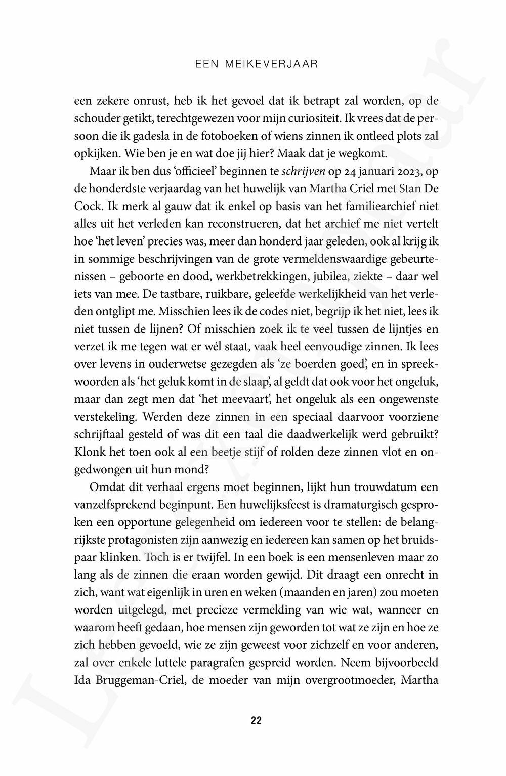 Preview: Een meikeverjaar