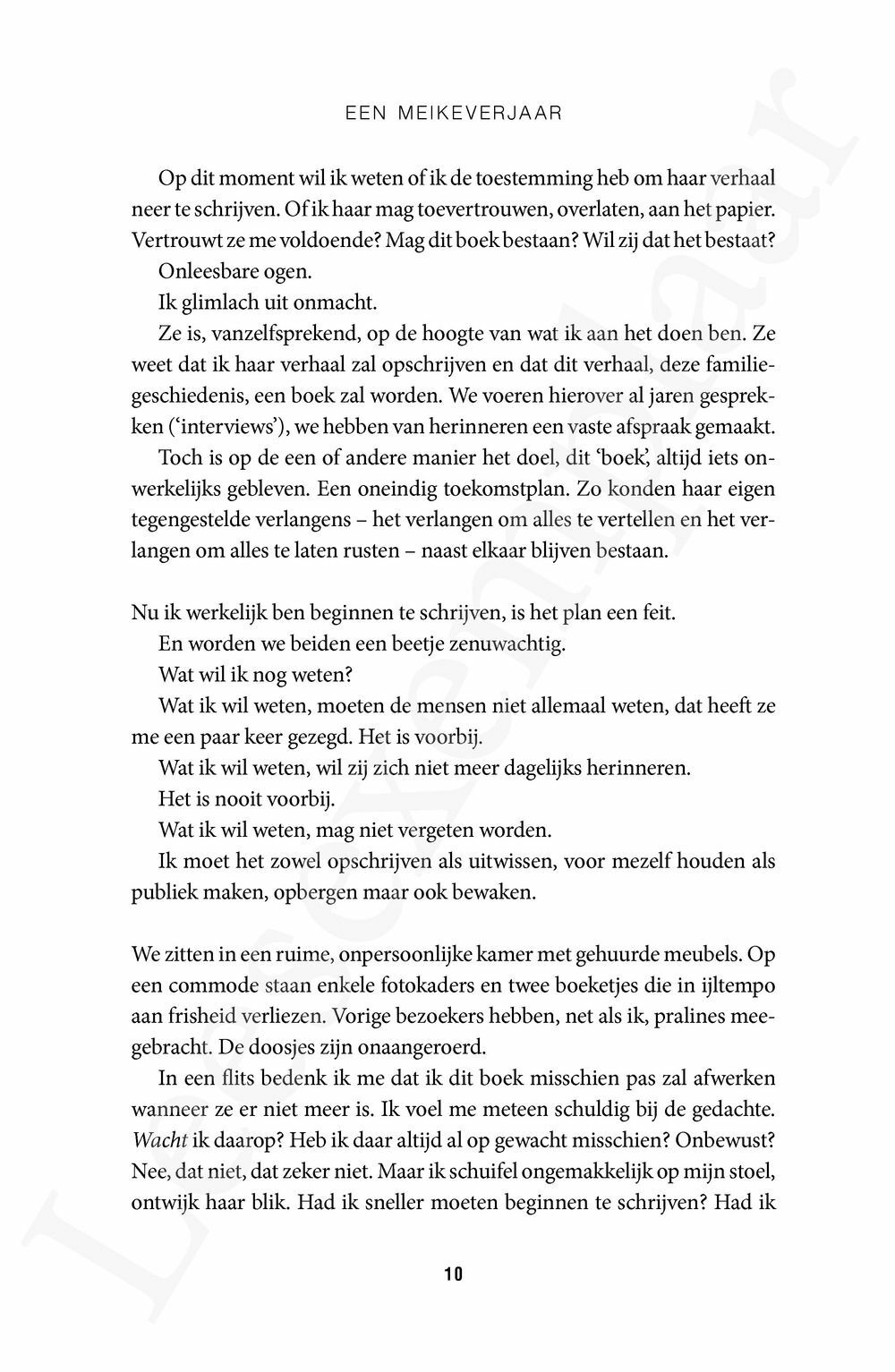 Preview: Een meikeverjaar