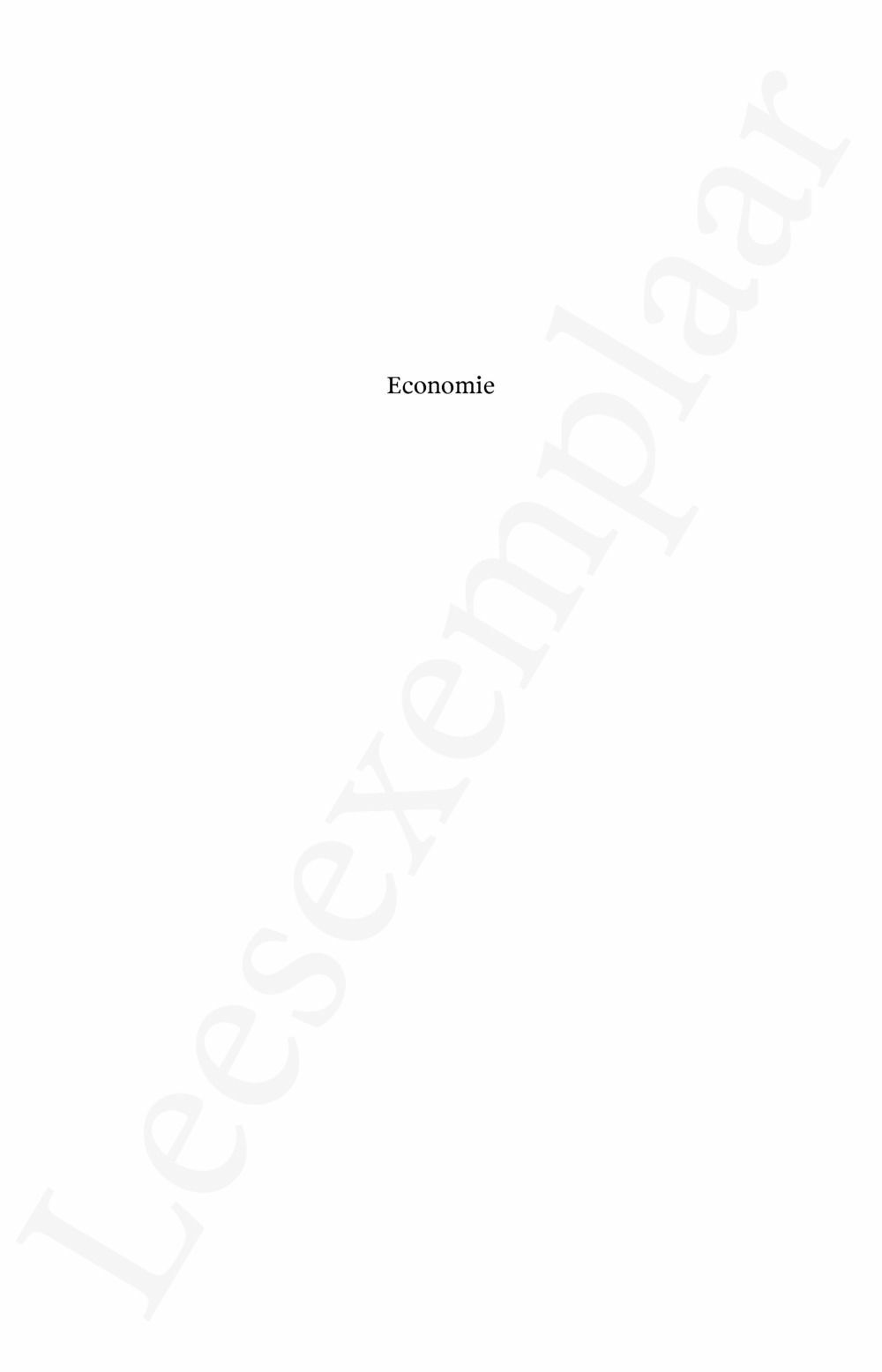 Preview: Economie