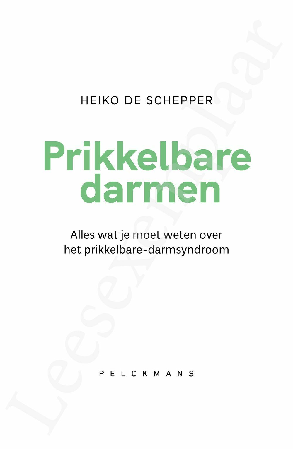 Preview: Prikkelbare darmen