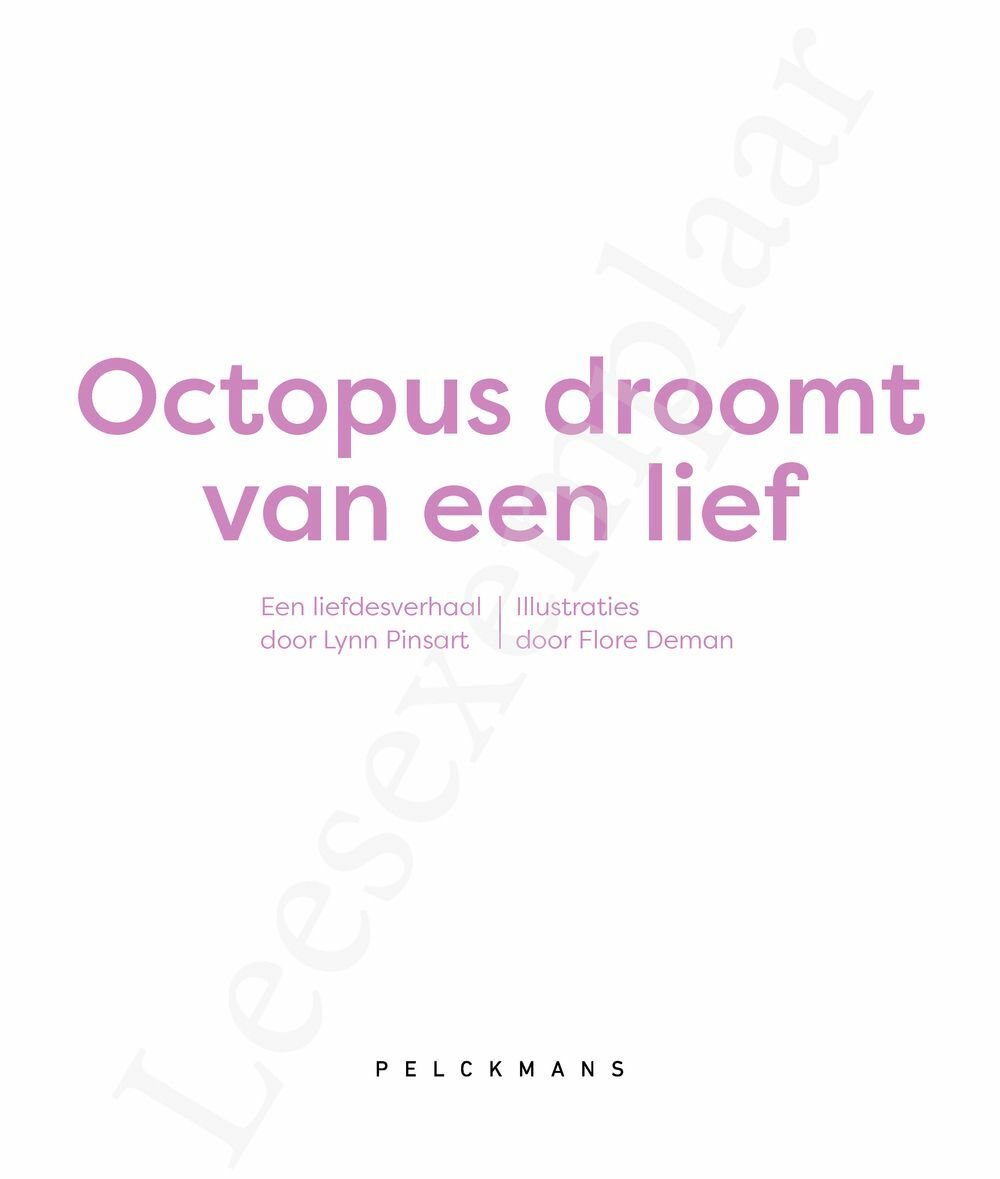 Preview: Octopus droomt van een lief