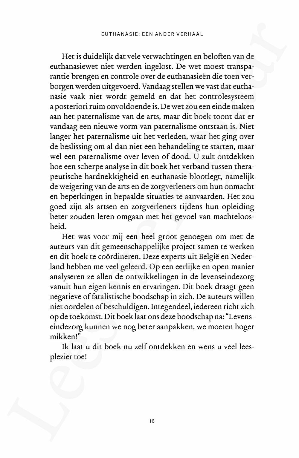 Preview: Euthanasie: een ander verhaal
