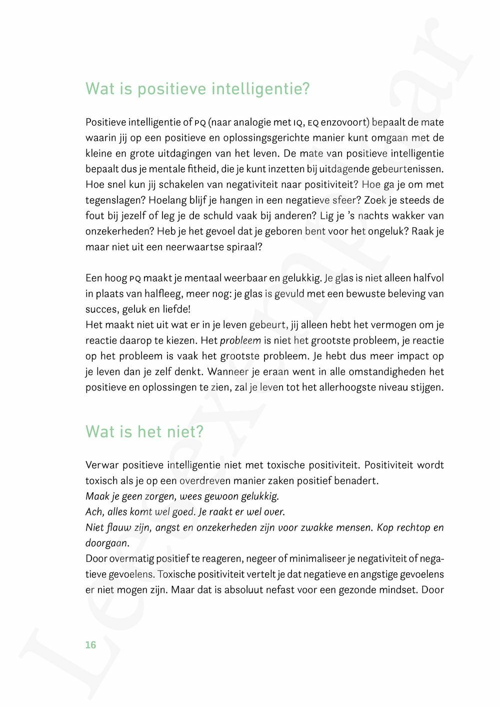 Preview: Positieve intelligentie