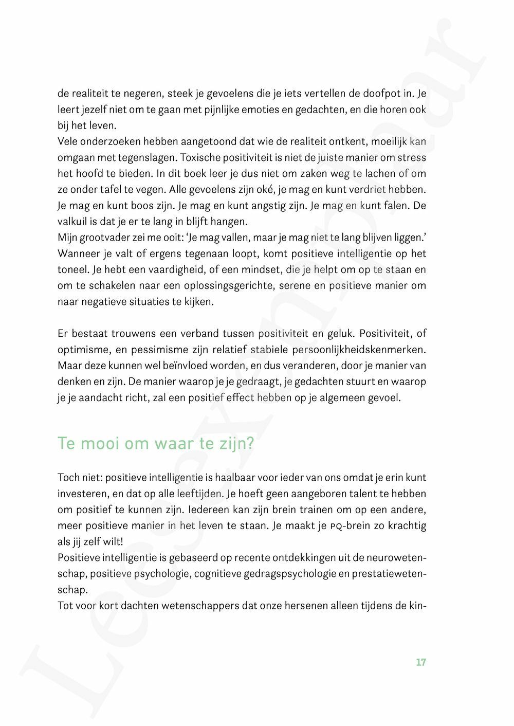 Preview: Positieve intelligentie