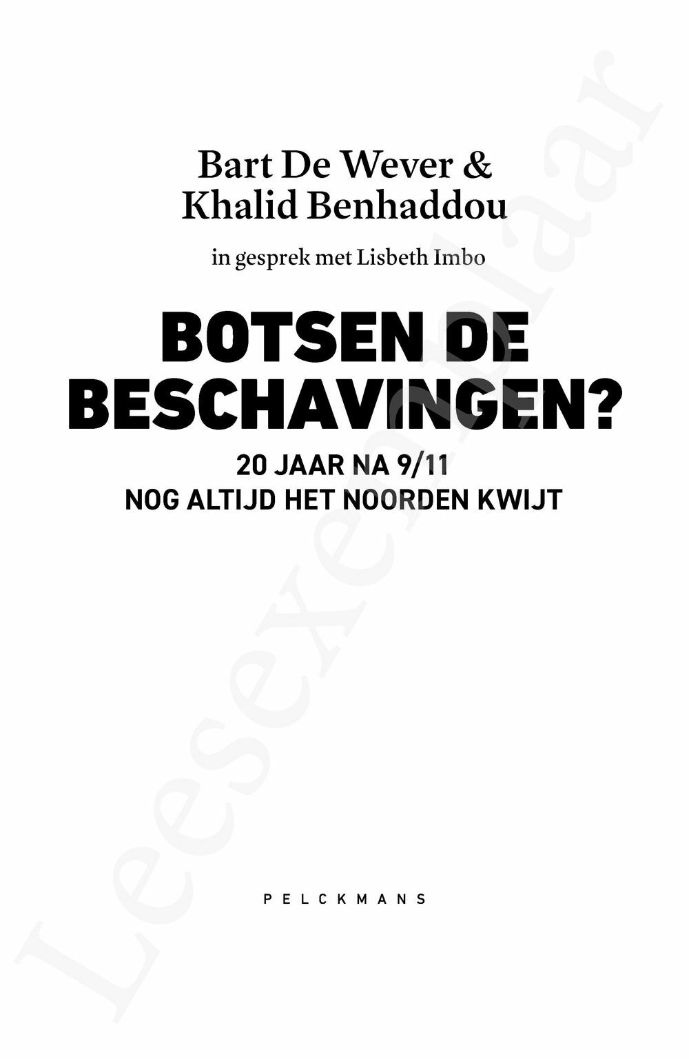 Preview: Botsen de beschavingen?