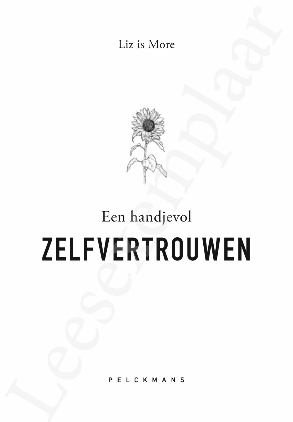 Preview: Een handjevol ZELFVERTROUWEN