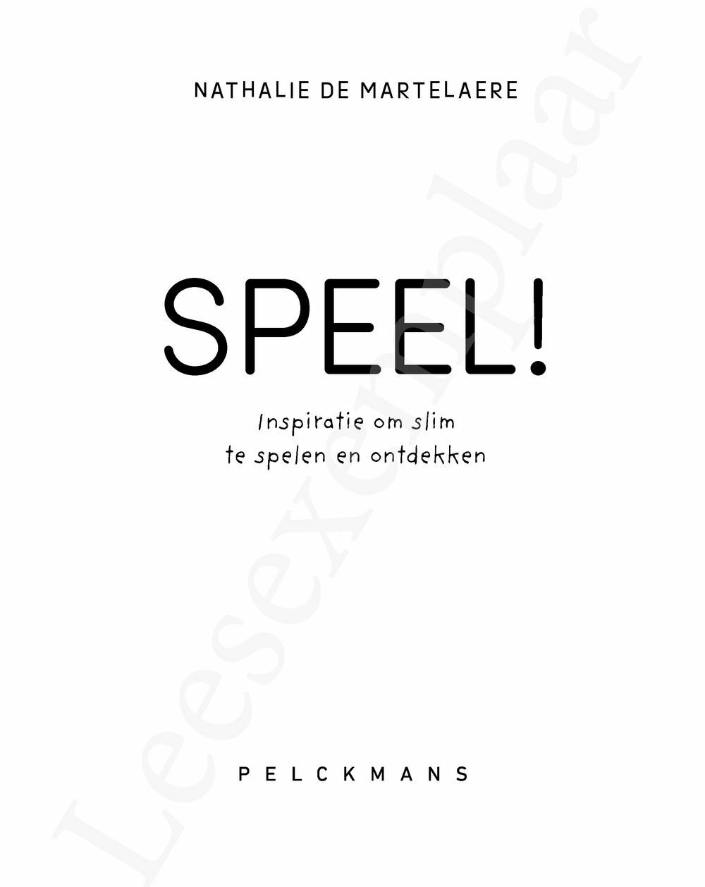 Preview: SPEEL!