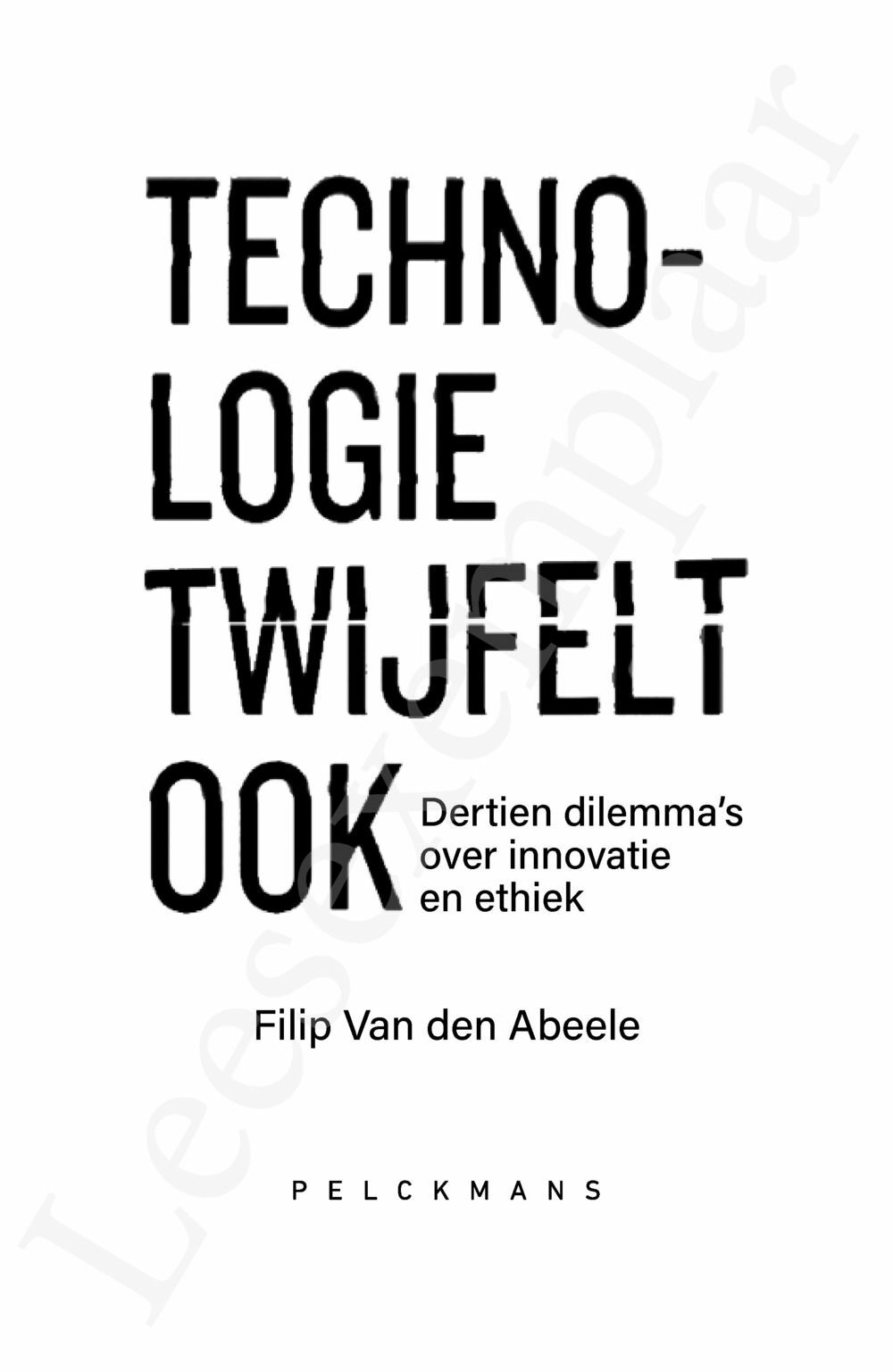 Preview: Technologie twijfelt ook