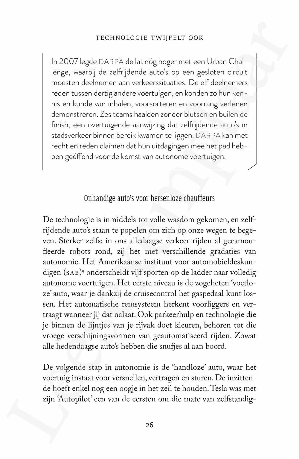 Preview: Technologie twijfelt ook