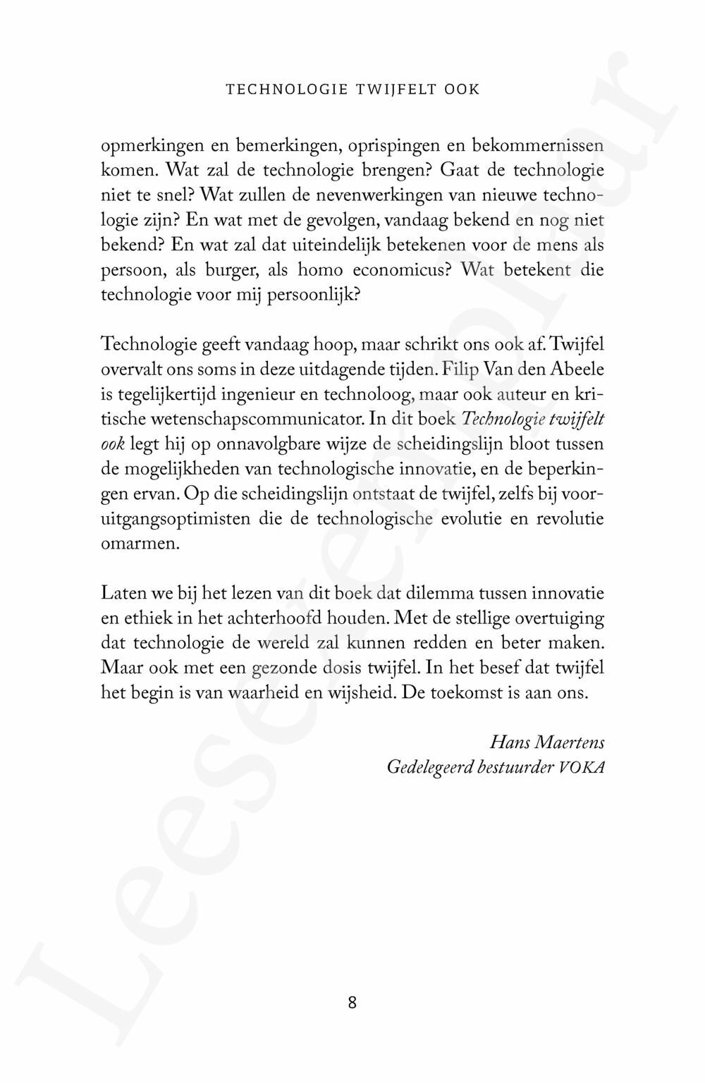 Preview: Technologie twijfelt ook