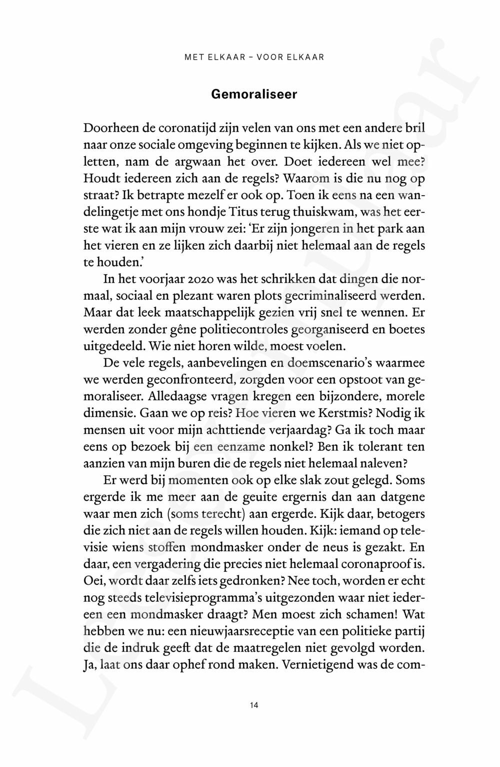Preview: Met elkaar - Voor elkaar