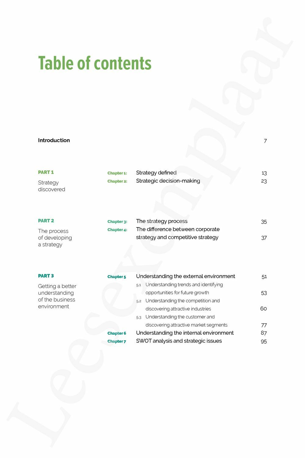 Preview: Mastering Strategy