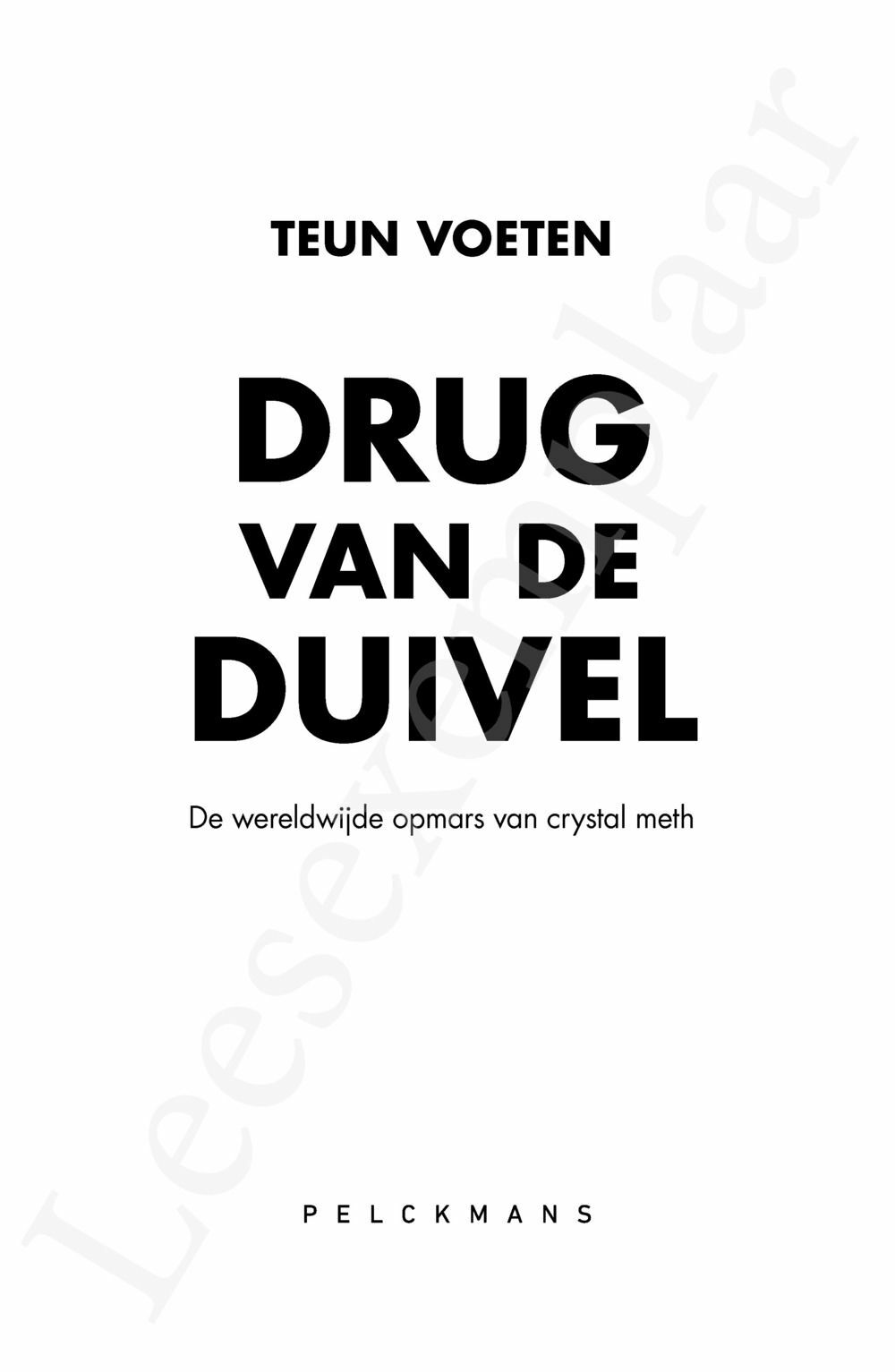 Preview: Drug van de duivel