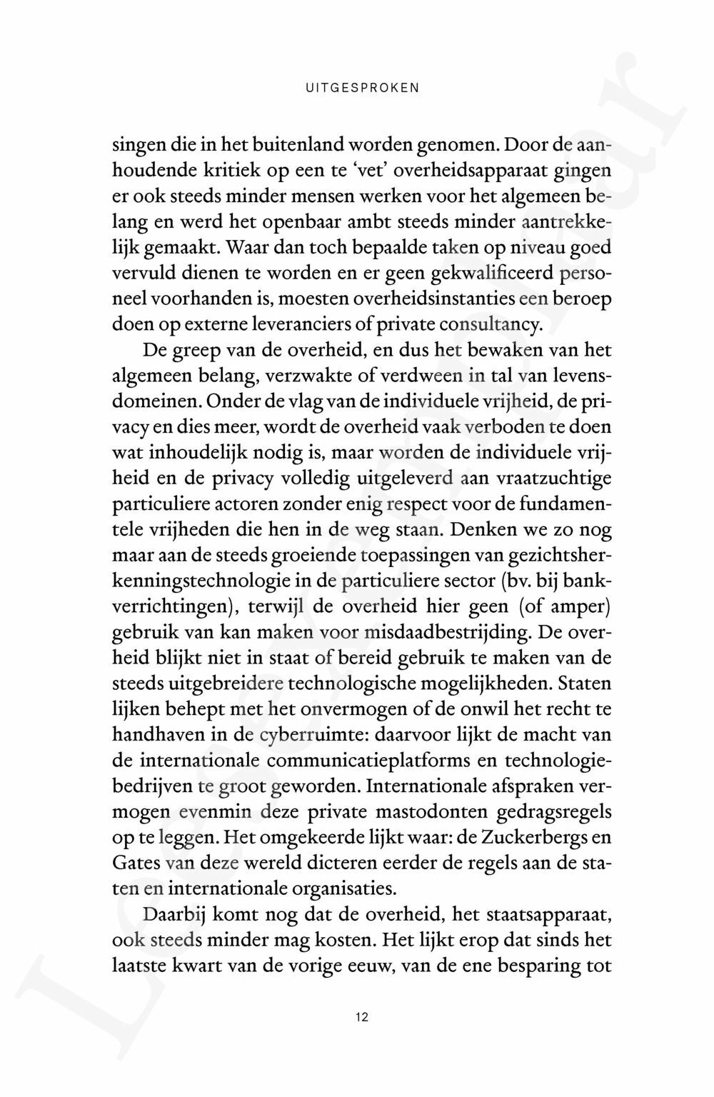 Preview: Uitgesproken