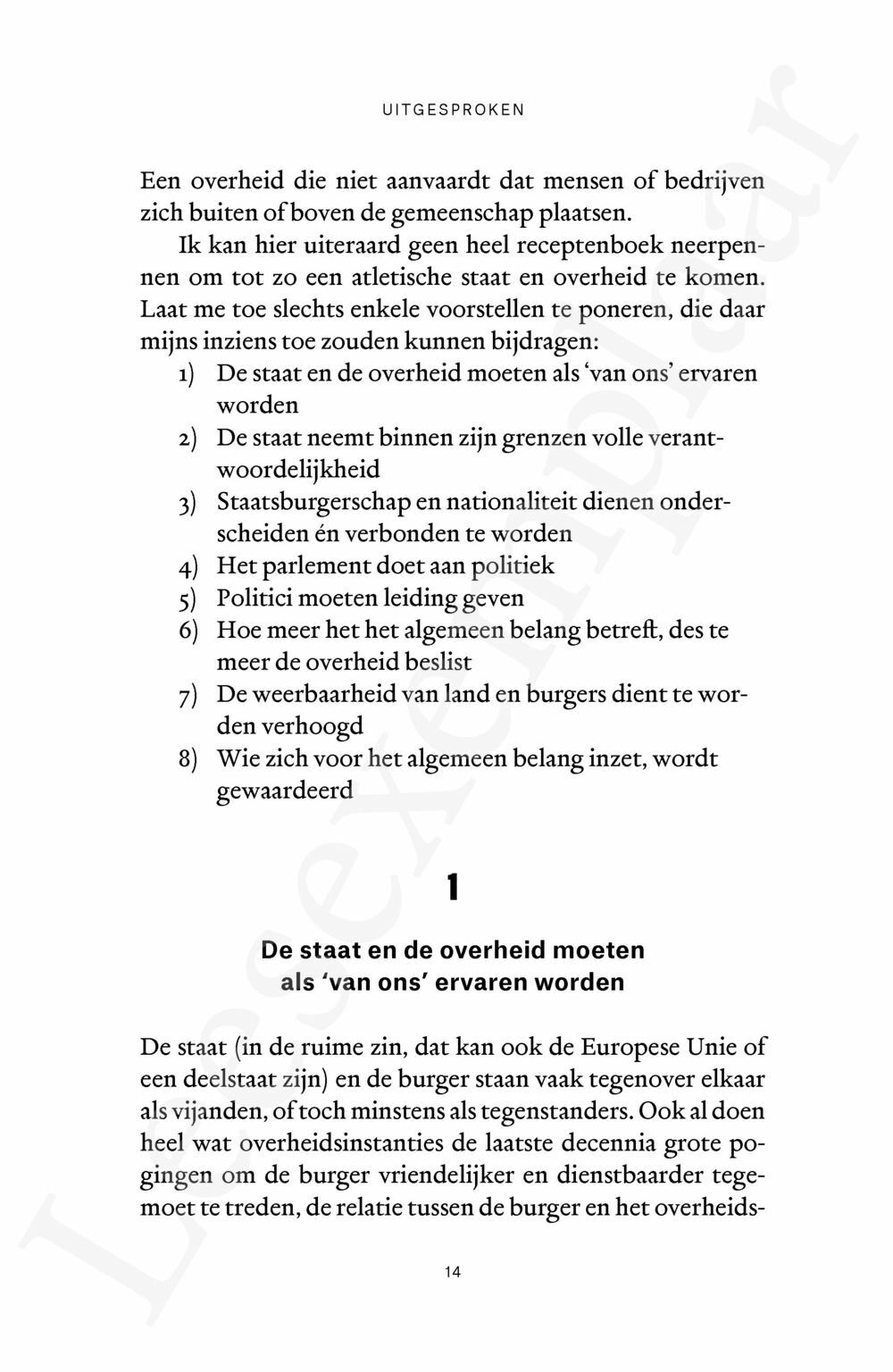 Preview: Uitgesproken
