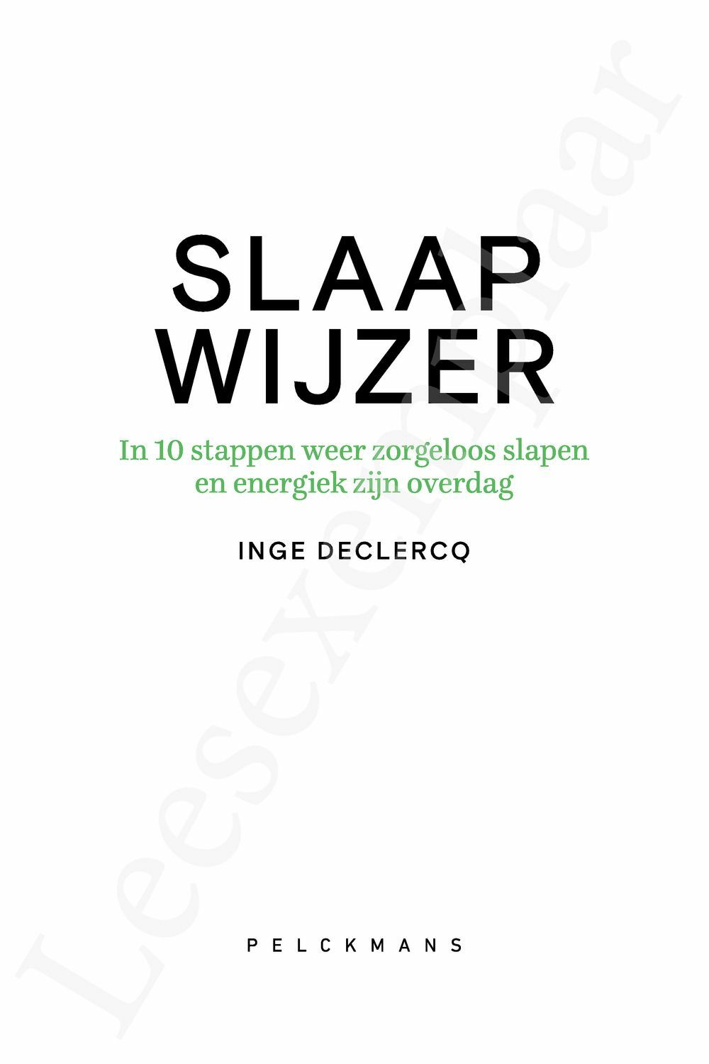 Preview: Slaap wijzer