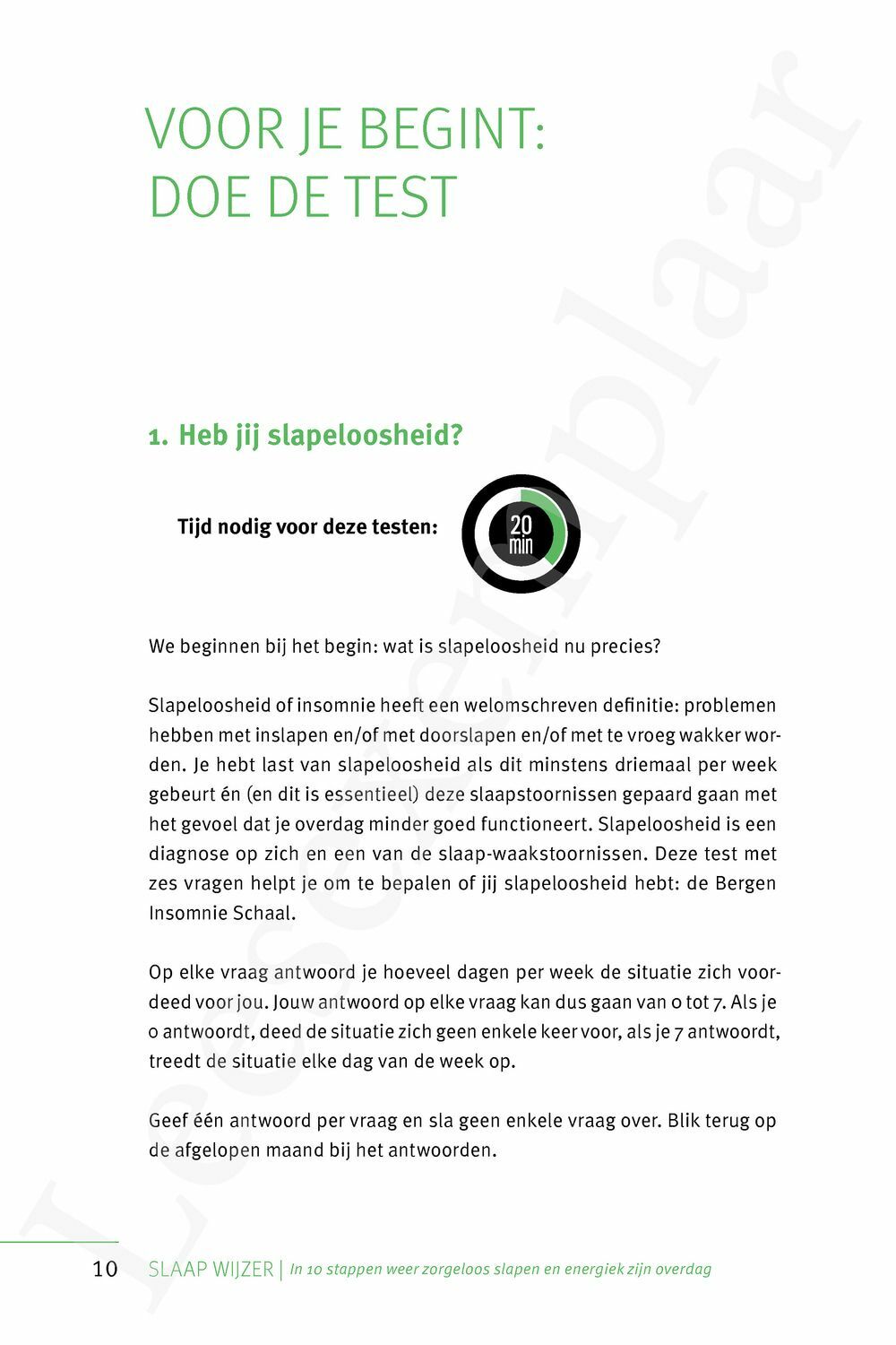 Preview: Slaap wijzer