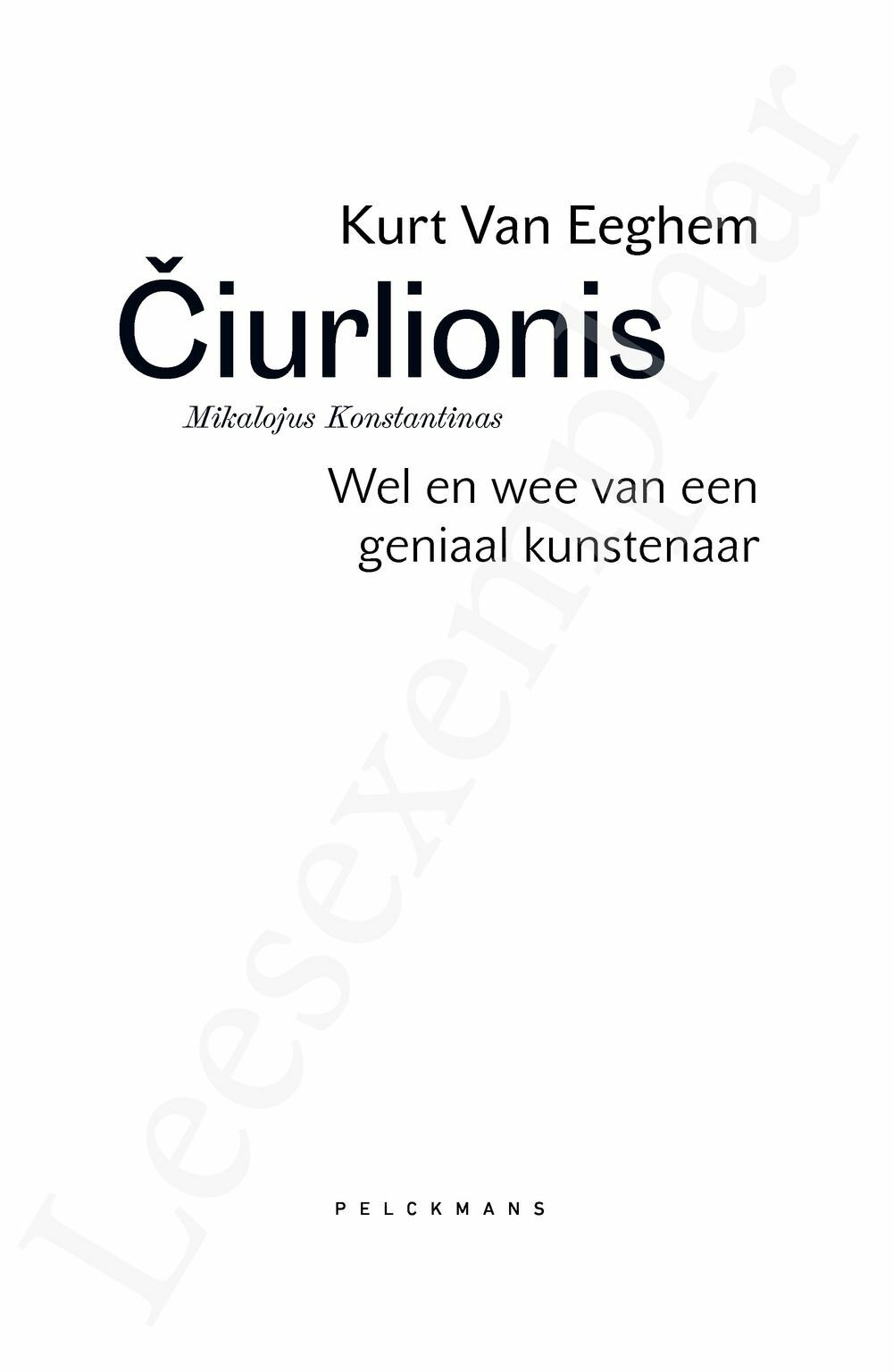 Preview: Ciurlionis