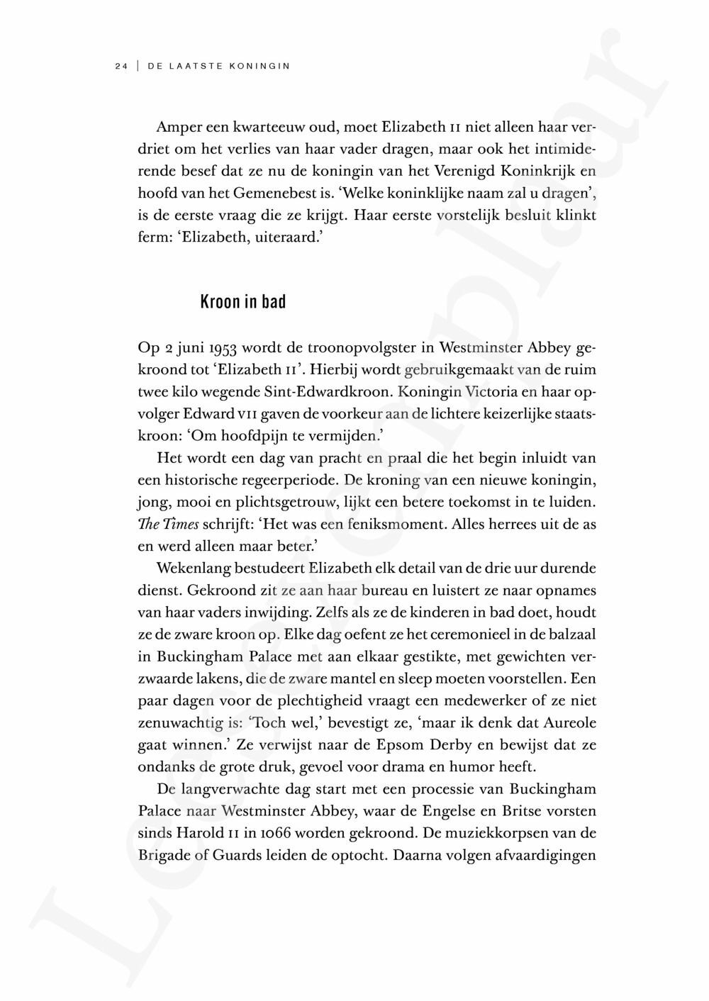 Preview: De laatste koningin - hardcover