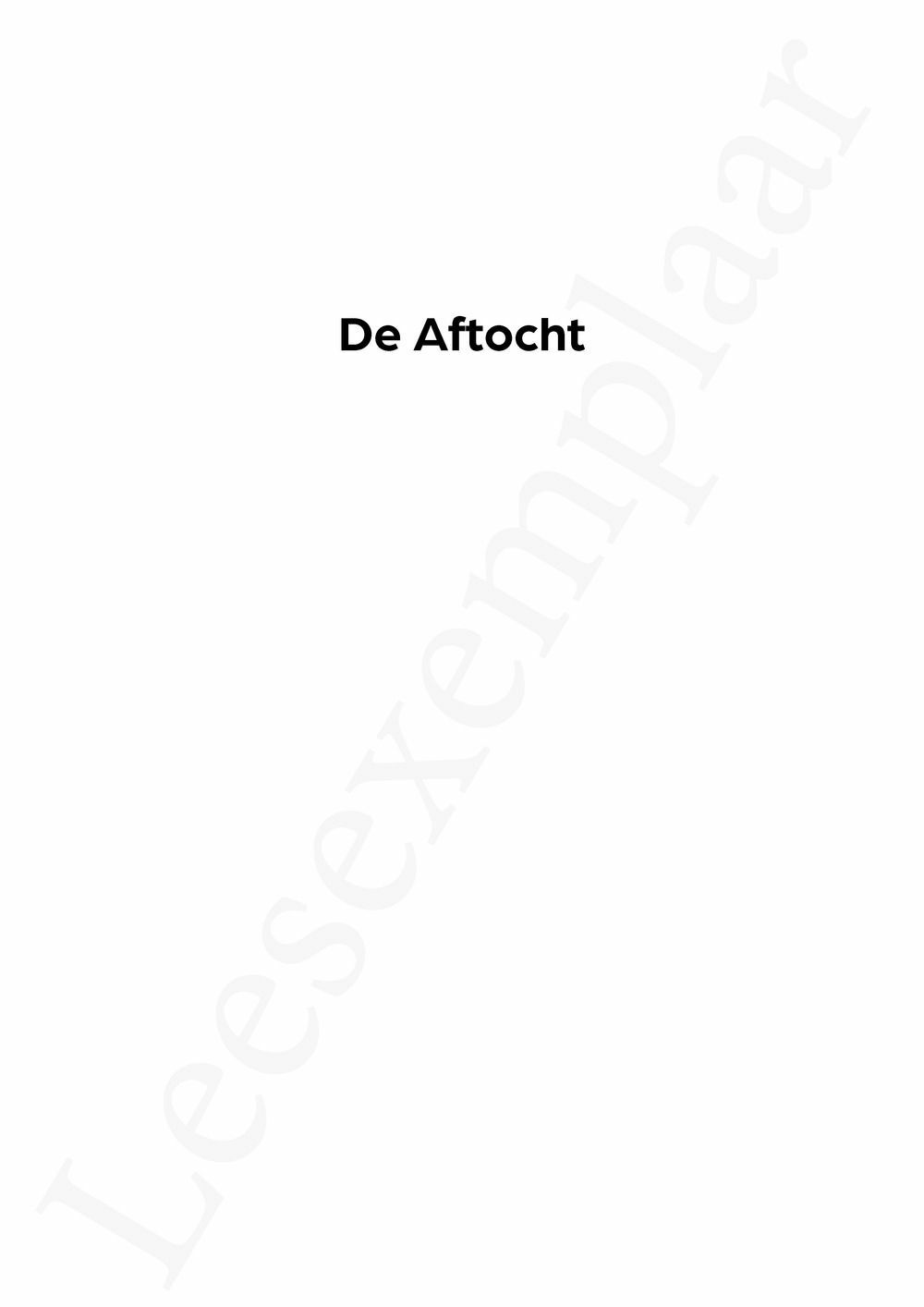 Preview: De Aftocht