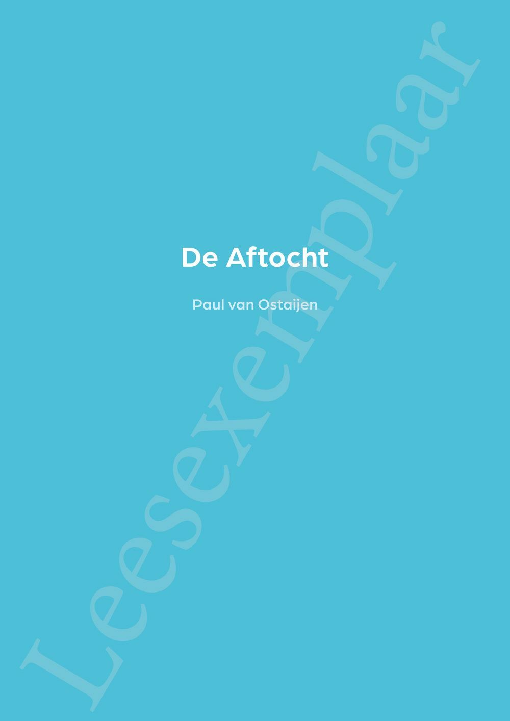 Preview: De Aftocht