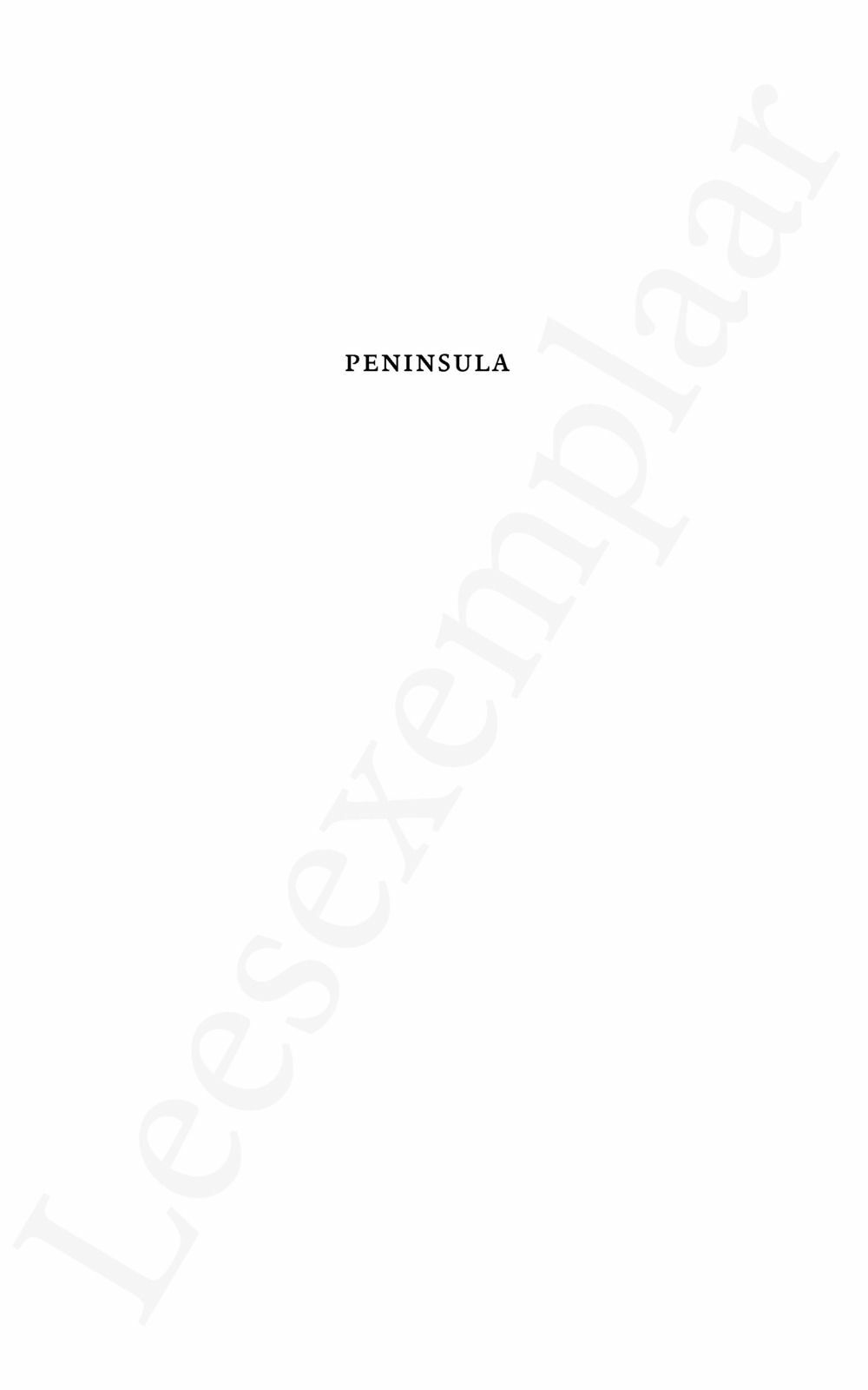 Preview: Peninsula