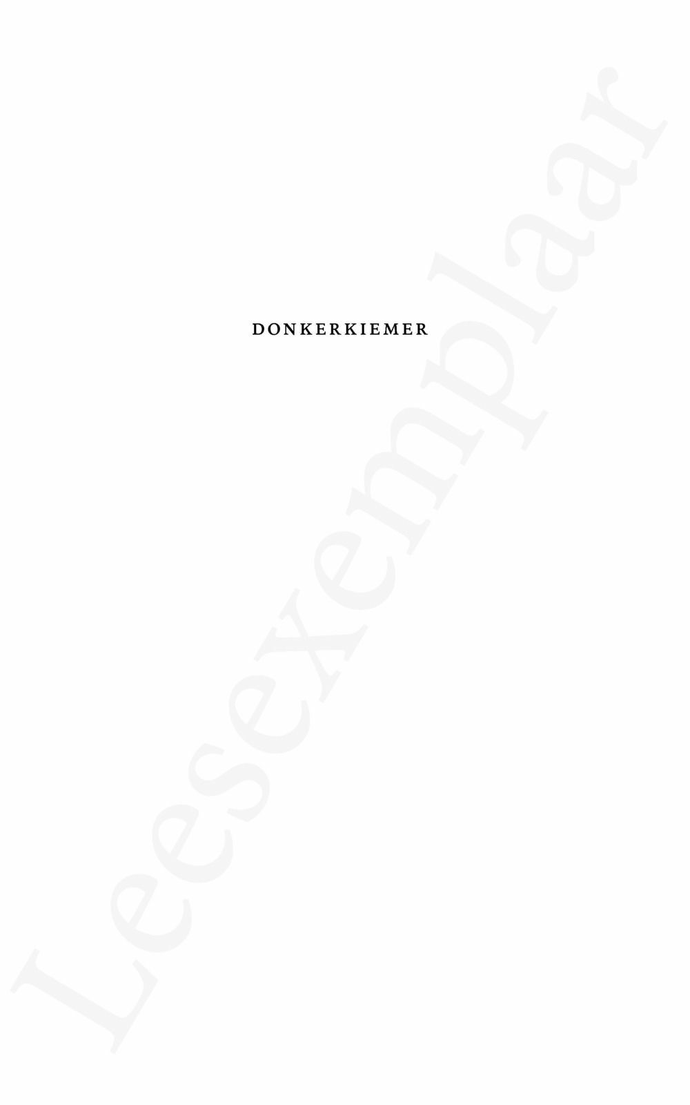 Preview: Donkerkiemer