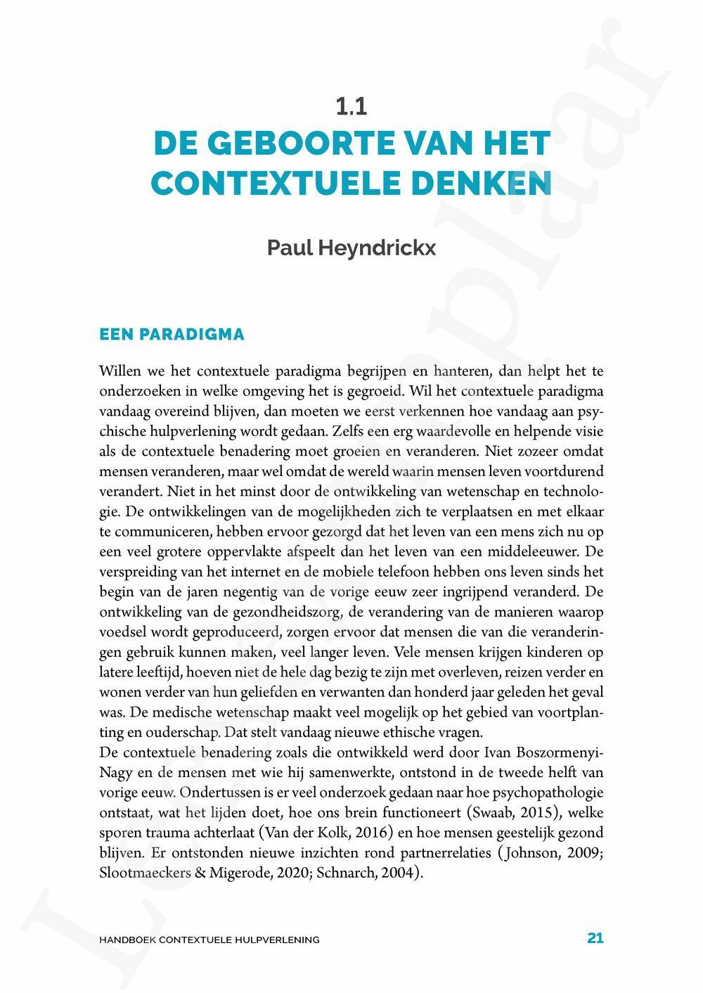 Preview: Handboek contextuele hulpverlening