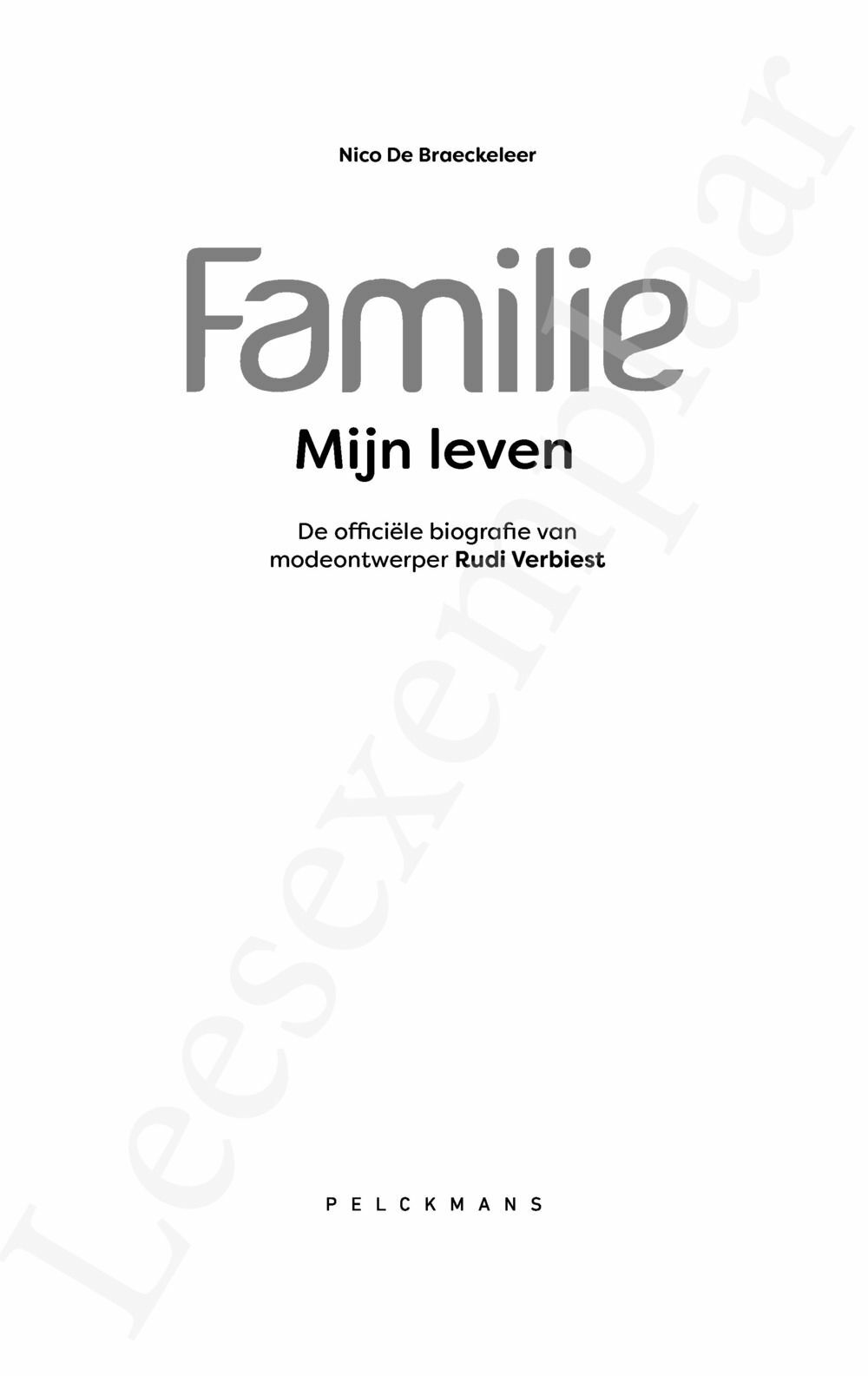 Preview: Familie 5: Mijn leven