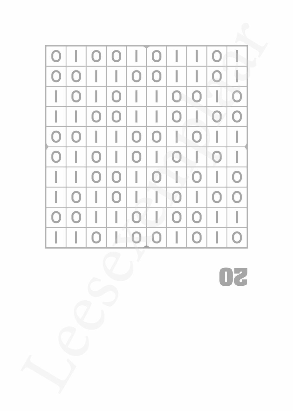 Preview: 300 Binairo puzzels